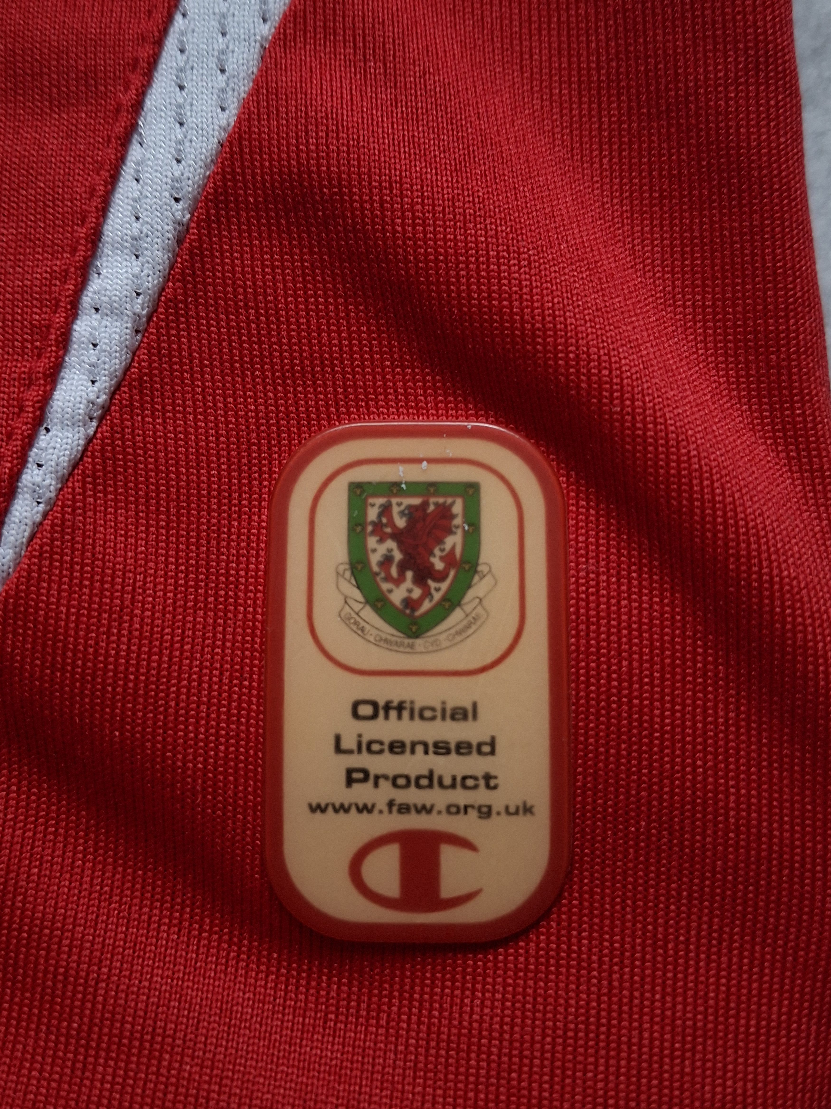 Champion × Vintage Vintage Wales Soccer Jersey Football World Cup Retro Rare Size US M / EU 48-50 / 2 - 5 Thumbnail