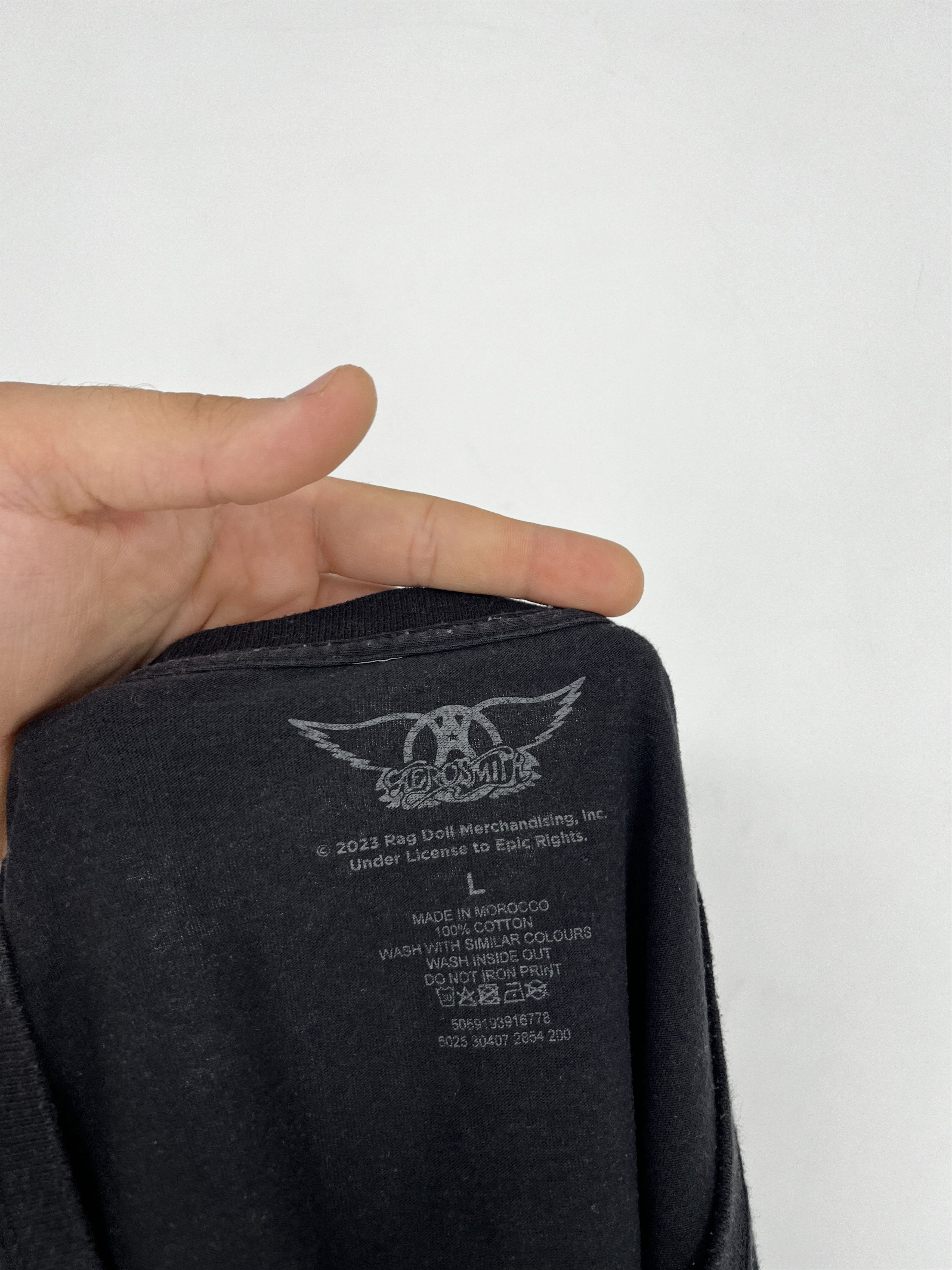 Band Tees × Vintage Y2K Vintage Aerosmith World Tour T-Shirt Band Rock Streetwea Size US L / EU 52-54 / 3 - 9 Thumbnail