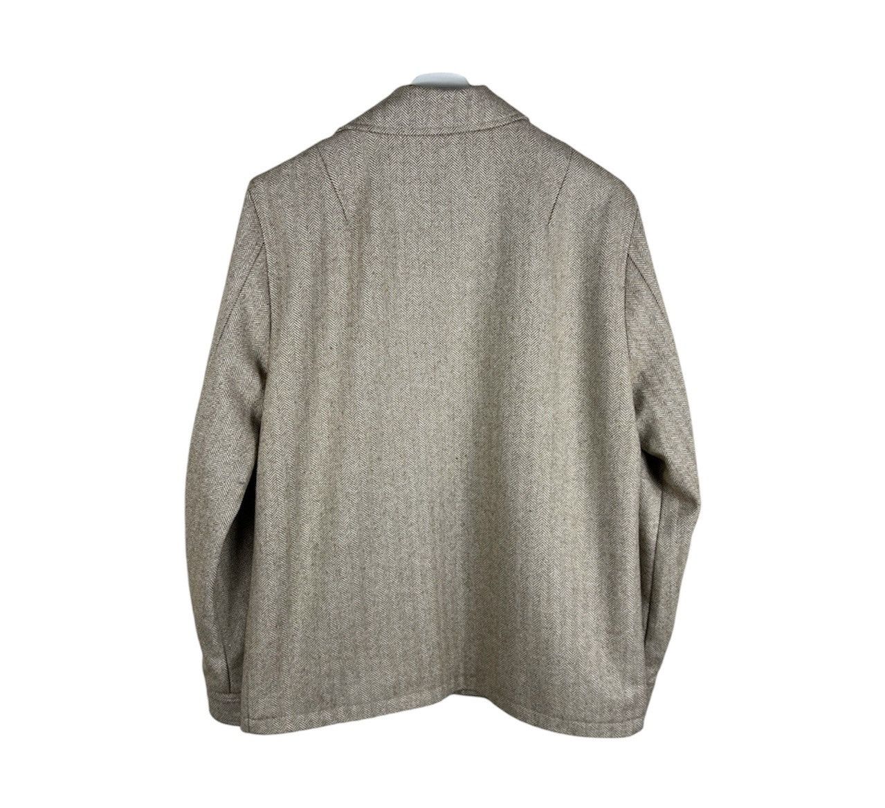 Holzweiler Holzweiler gabo shirt jacket sand wool herringbone button up Size US S / EU 44-46 / 1 - 2 Thumbnail