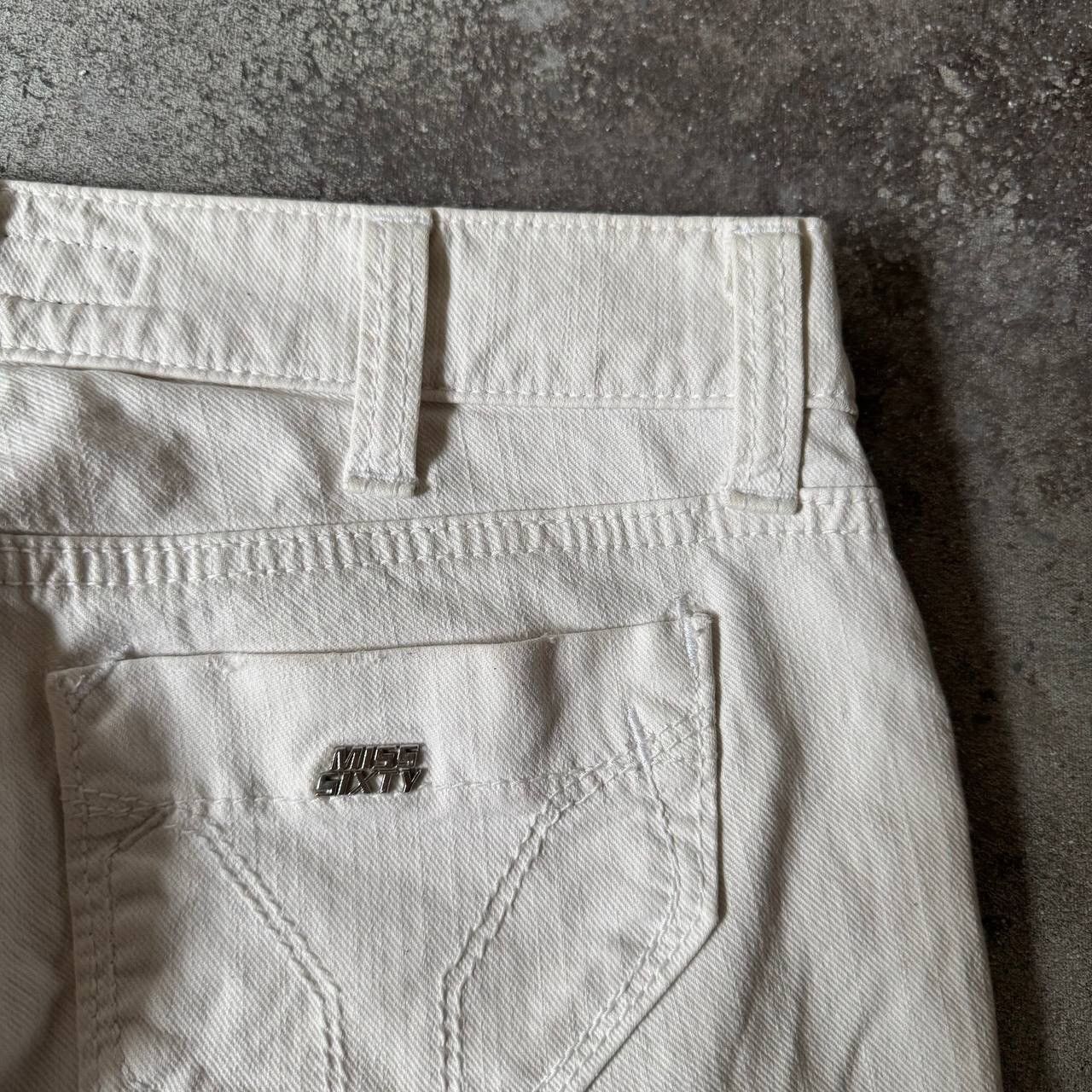 Japanese Brand × Miss Sixty × Vintage Miss Sixty Y2K Vintage Woman’s Shorts Size 26" / US 2 / IT 38 - 9 Thumbnail
