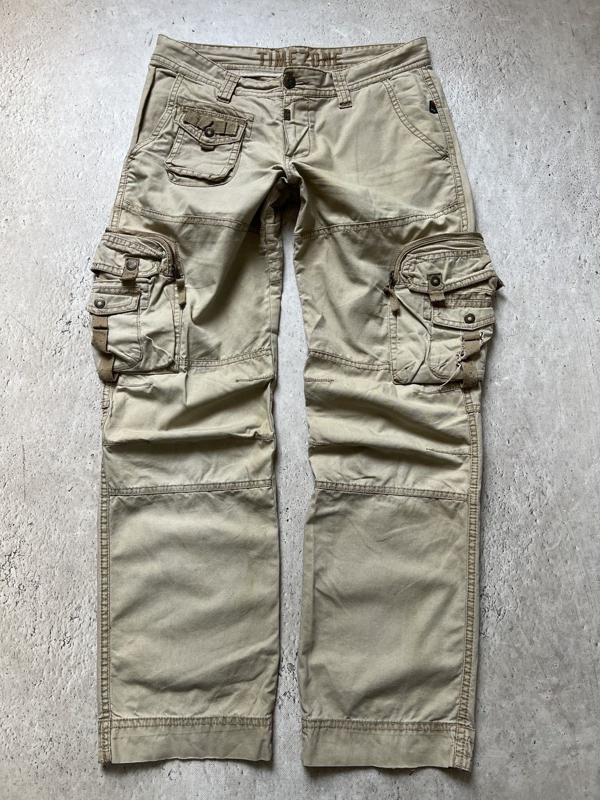 Diesel Washed cargo y2ks style baggy pants streetwear Size US 34 / EU 50 - 1 Thumbnail
