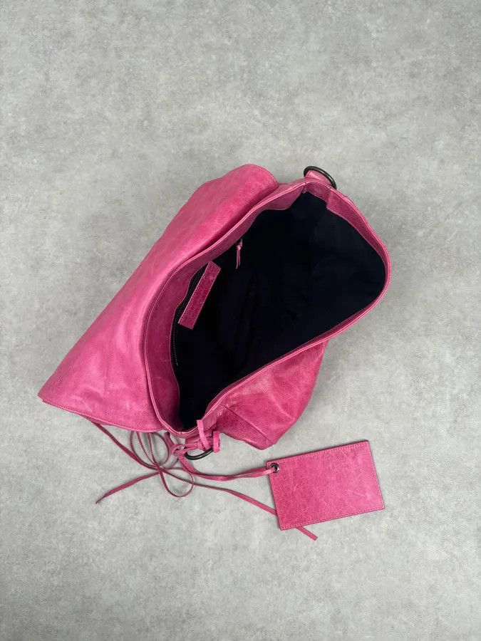 Balenciaga Balenciaga Moto City Messenger Studded Pink Bag Size ONE SIZE - 17 Thumbnail