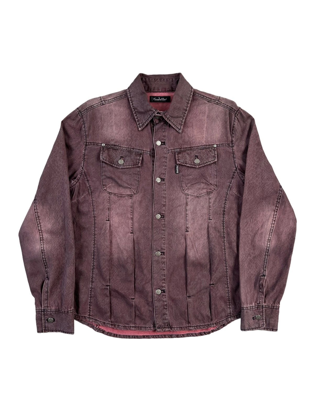 Tornado Mart Tornado Mart Snake Scales Heavy Button Shirt Size US M / EU 48-50 / 2 - 1 Thumbnail