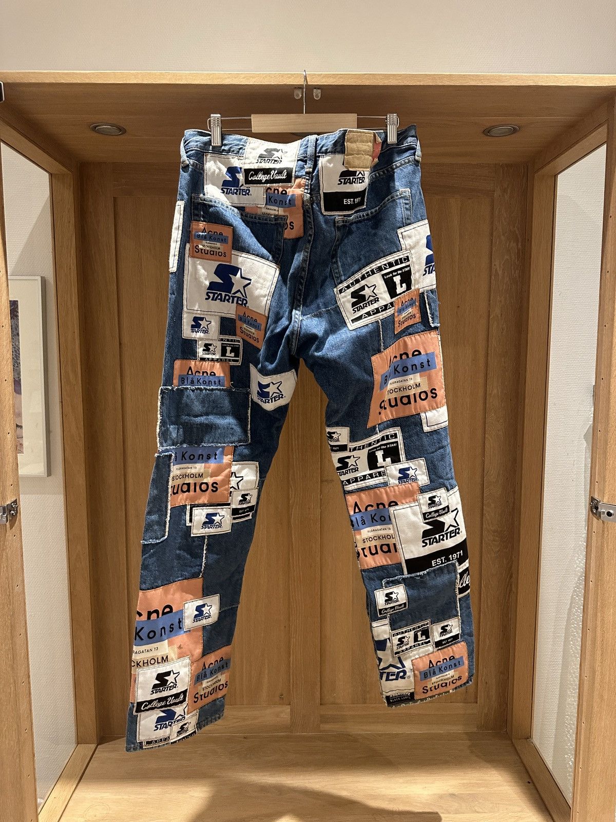 Acne Studios × Starter Acne Studios x Starter Denim Jeans Size US 34 / EU 50 - 2 Thumbnail