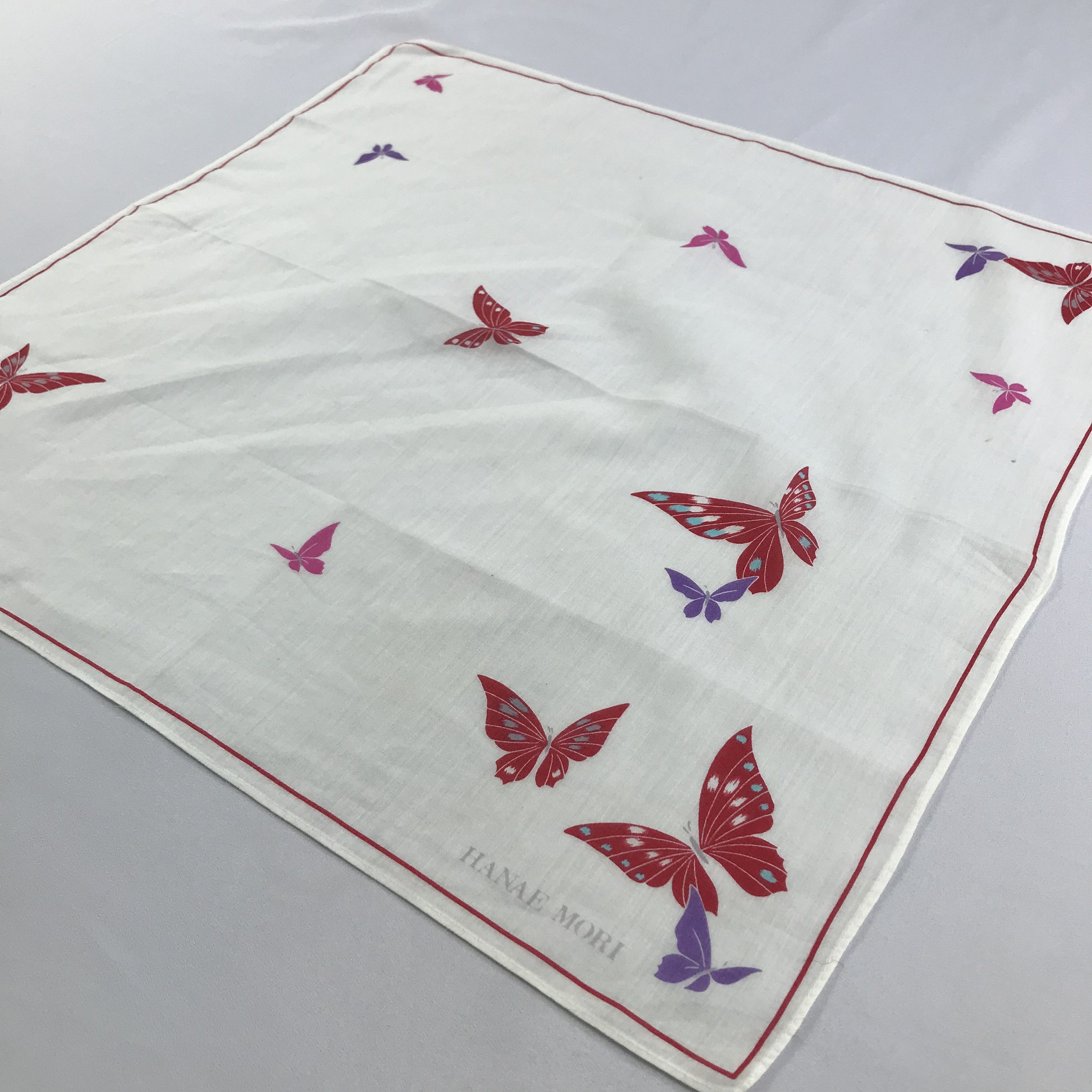 Hanae Mori Hanae Mori Bandana / Handkerchief / Neckerchief - S2643 Size ONE SIZE - 2 Thumbnail