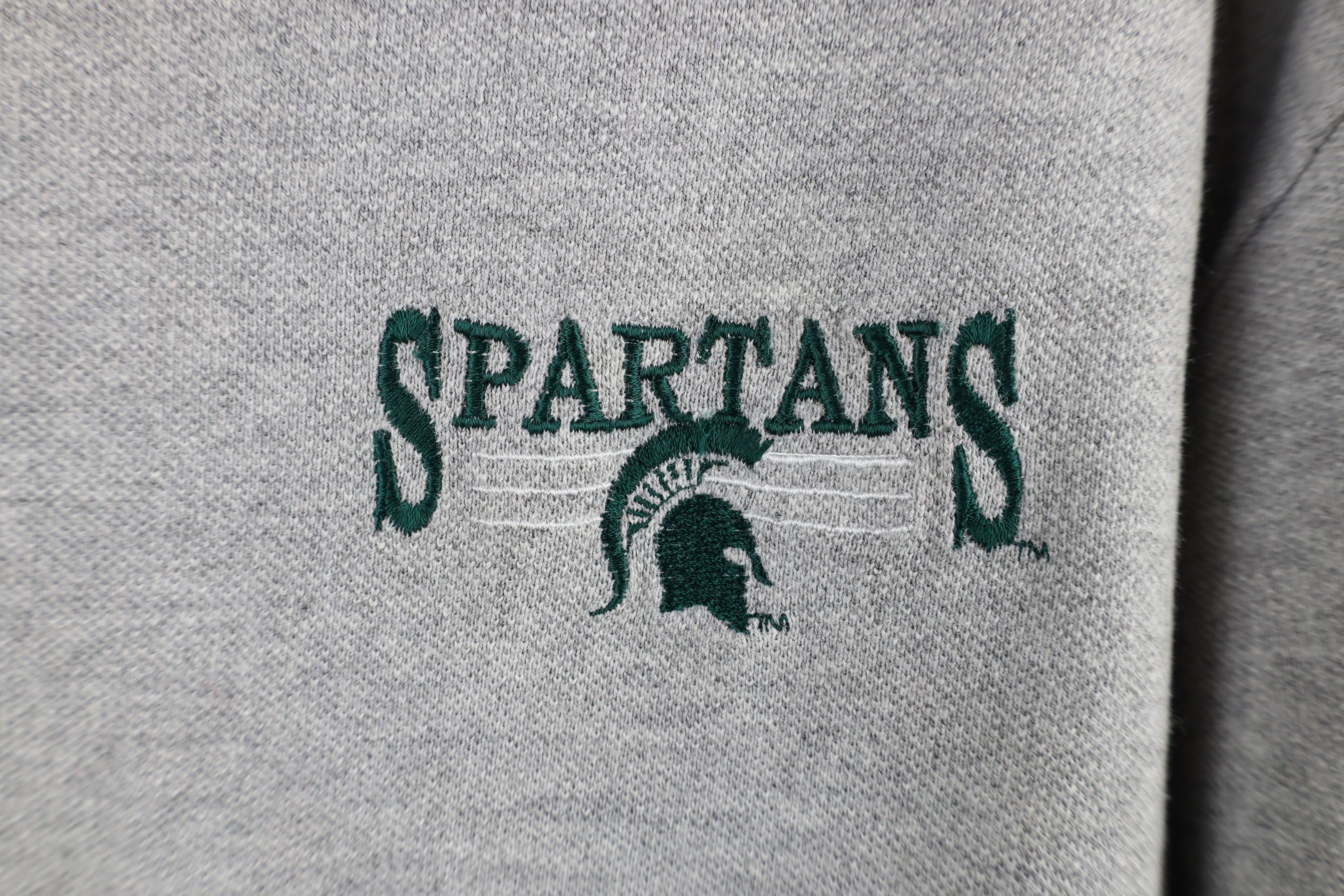 Vintage Vintage 90s Michigan State University T-Shirt USA Size US L / EU 52-54 / 3 - 4 Thumbnail