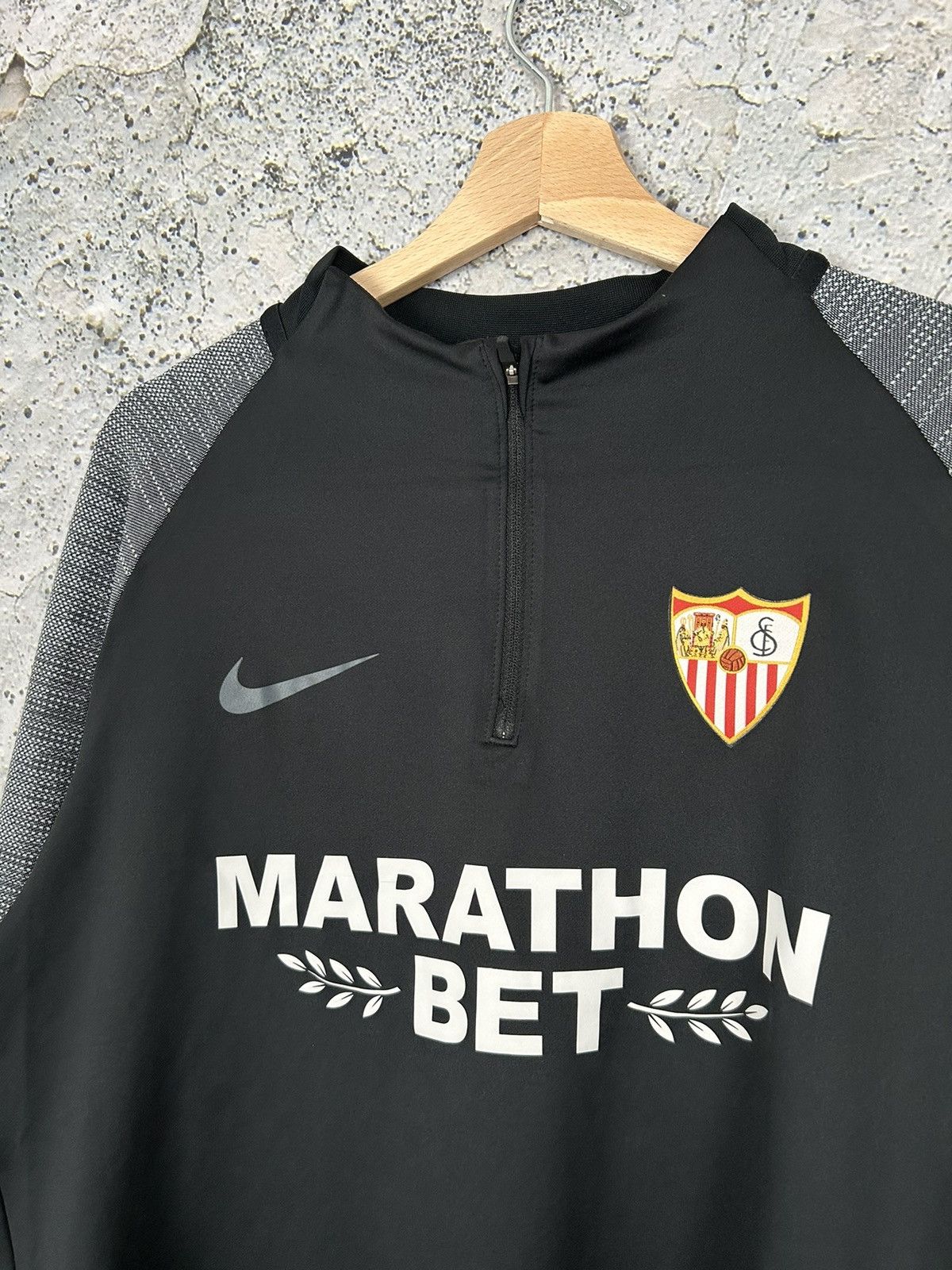Nike Vintage Sevilla FC Nike Soccer Jersey Football Training Size US L / EU 52-54 / 3 - 3 Thumbnail