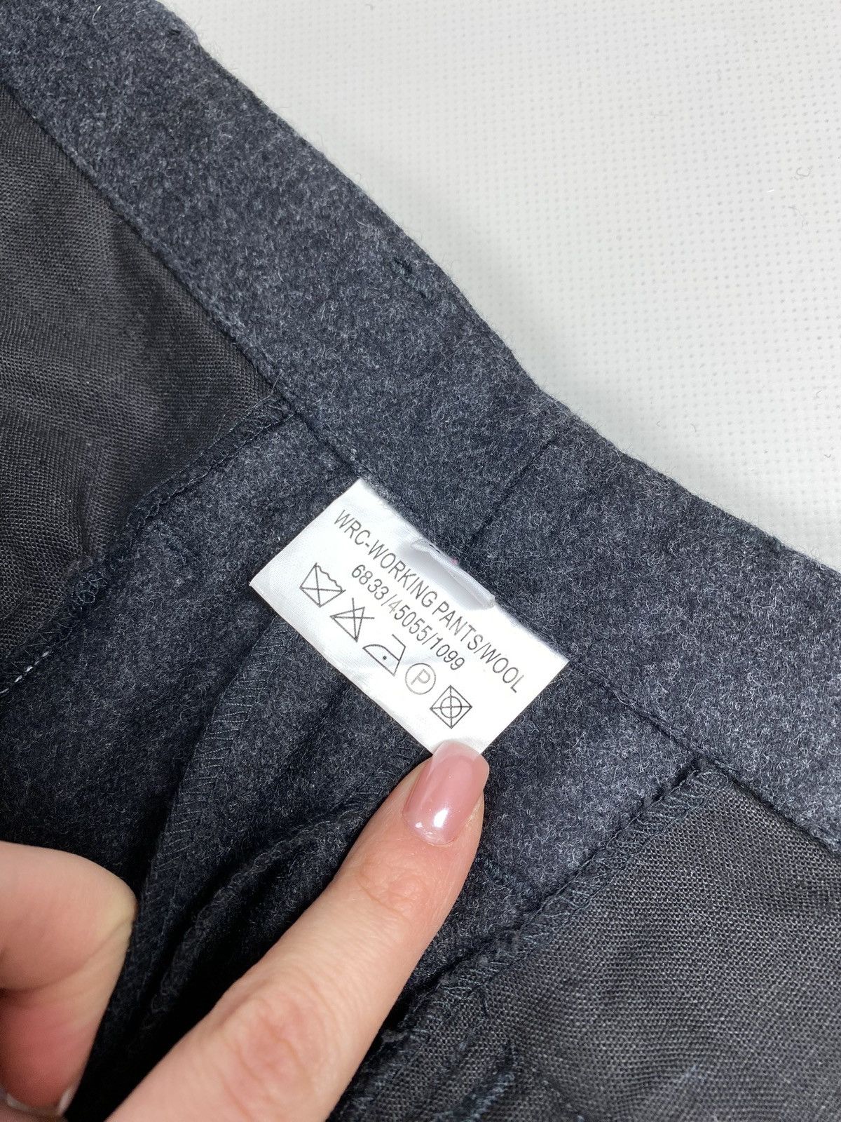 Vintage WRC Workwear Wool Cargo Pants Trousers size S Size US 30 / EU 46 - 13 Thumbnail