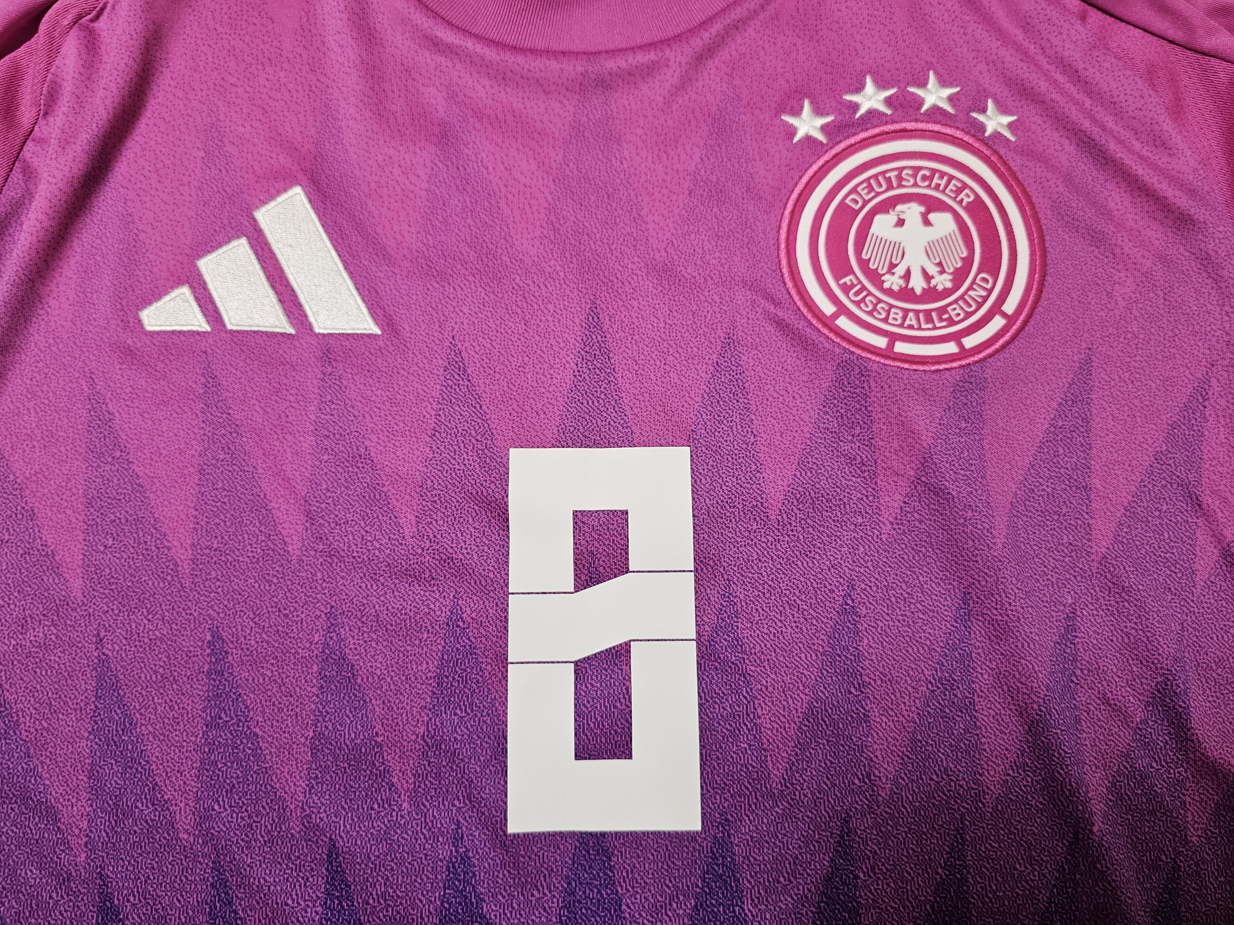 Adidas GERMANY 2024 AWAY EURO KROOS FOOTBALL SHIRT SOCCER JERSEY Size US M / EU 48-50 / 2 - 3 Thumbnail