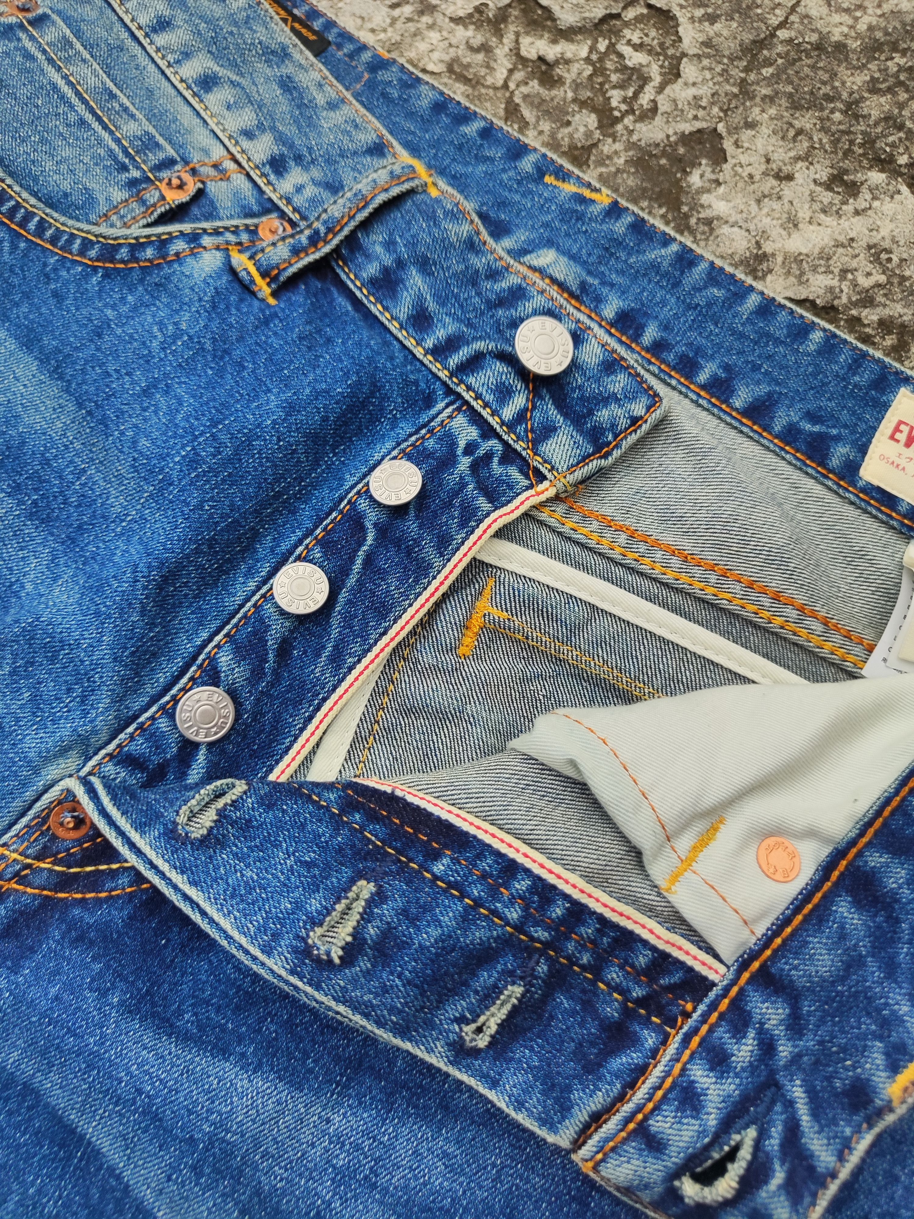 Evisu Evisu Daicock Graffiti Baggy Size US 32 / EU 48 - 5 Thumbnail