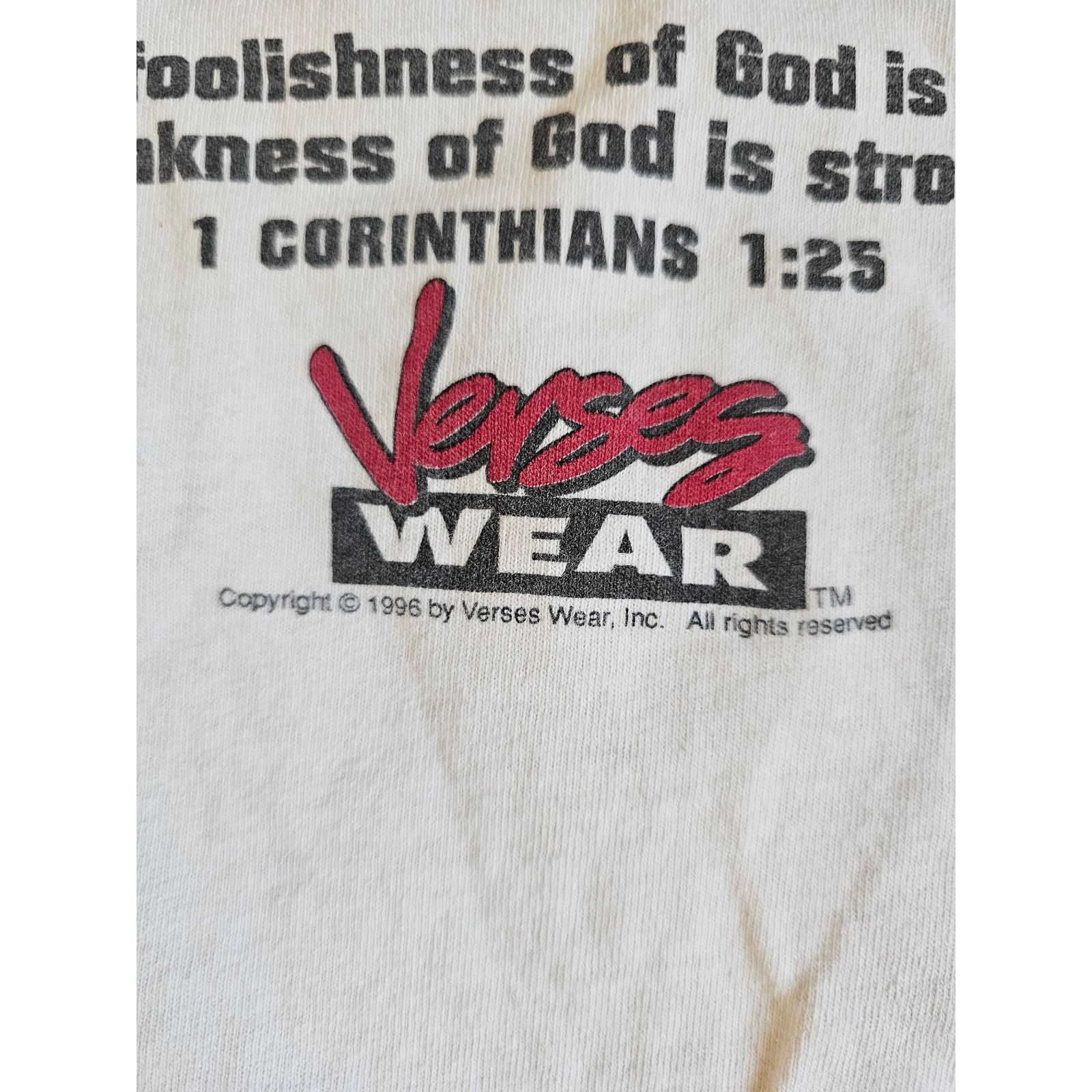 Other There Is A God Your Not Him Double Sided T-shirt 2XL 1990s Size US XL / EU 56 / 4 - 3 Thumbnail