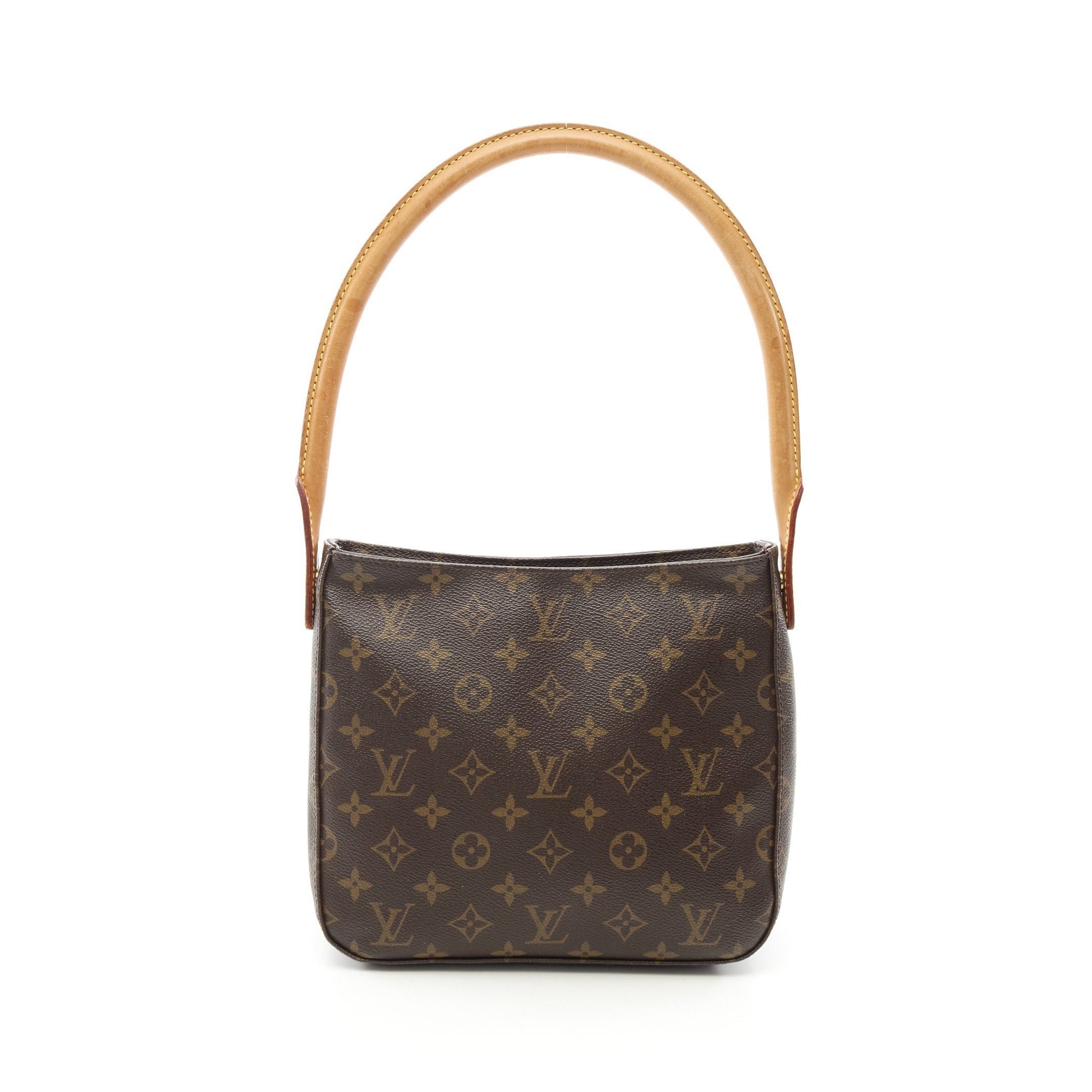 Louis Vuitton Louis Vuitton Looping Mm Monogram Shoulder Bag Leather Brown Size ONE SIZE - 1 Thumbnail