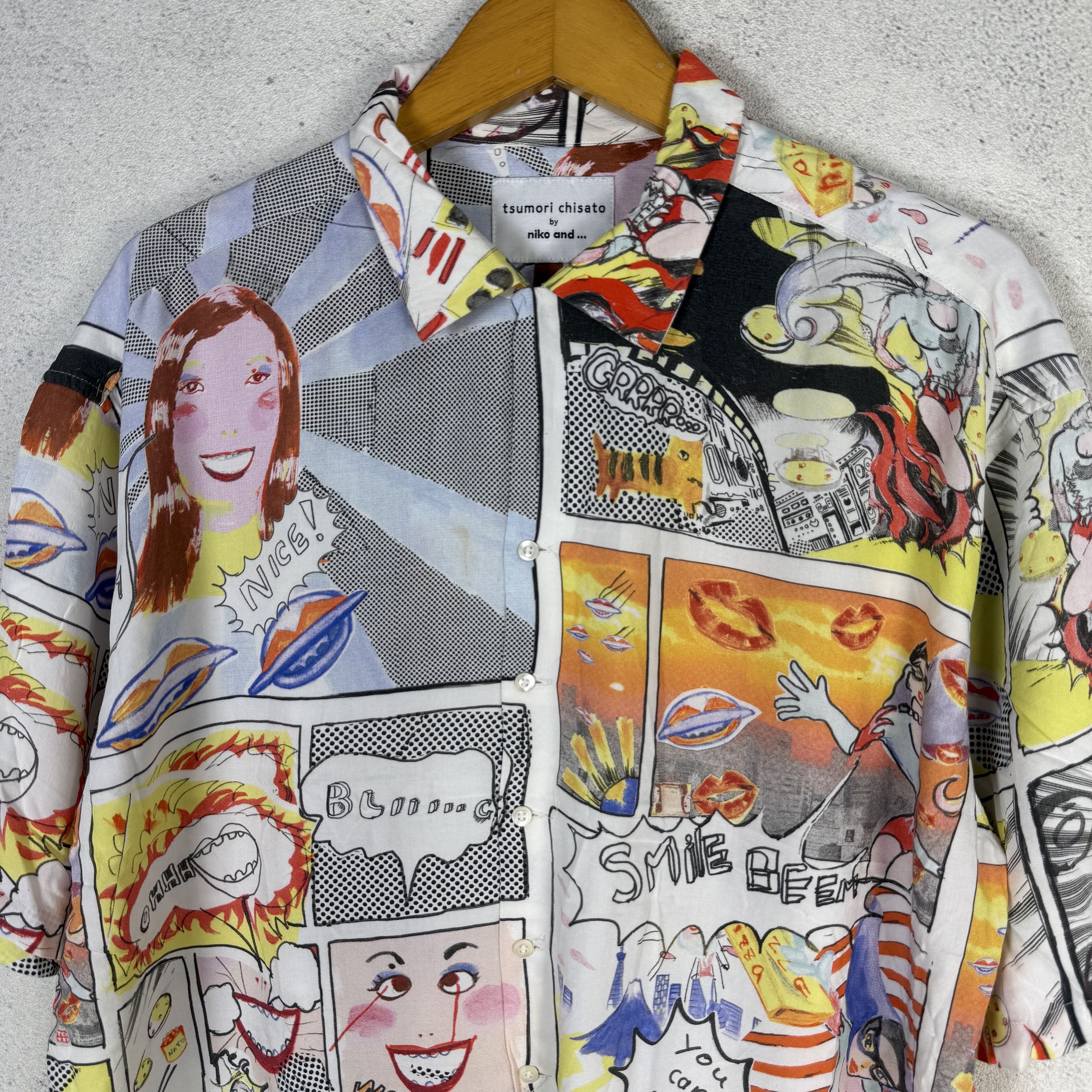 Tsumori Chisato Tsumori Chisato x Niko And Comic Shirt Size US M / EU 48-50 / 2 - 3 Thumbnail