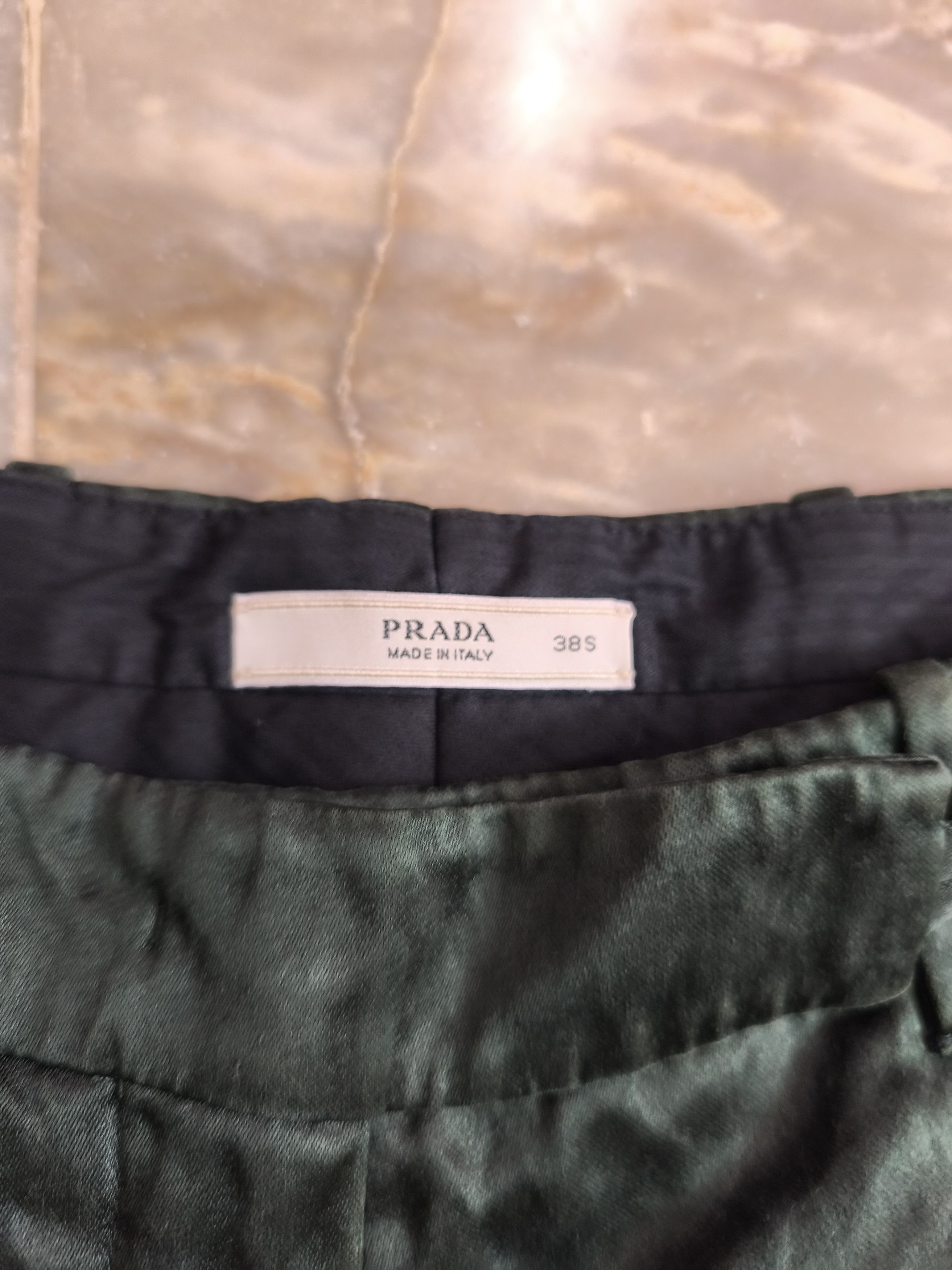 Prada Prada Satin Flared Trousers Size 26" / US 2 / IT 38 - 5 Thumbnail