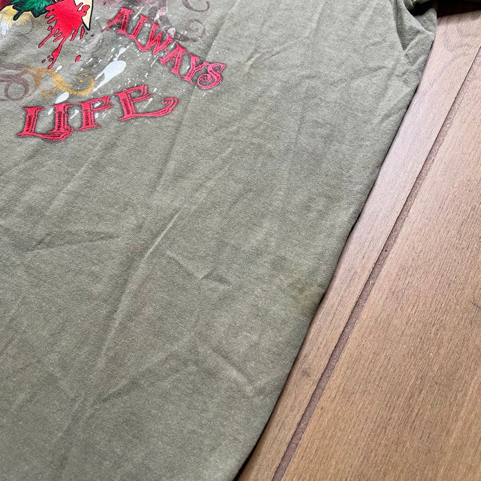 Vintage Vintage Arizona brand graphic t-shirt Men Sz 2XL Rose Hearth Size US XXL / EU 58 / 5 - 4 Thumbnail