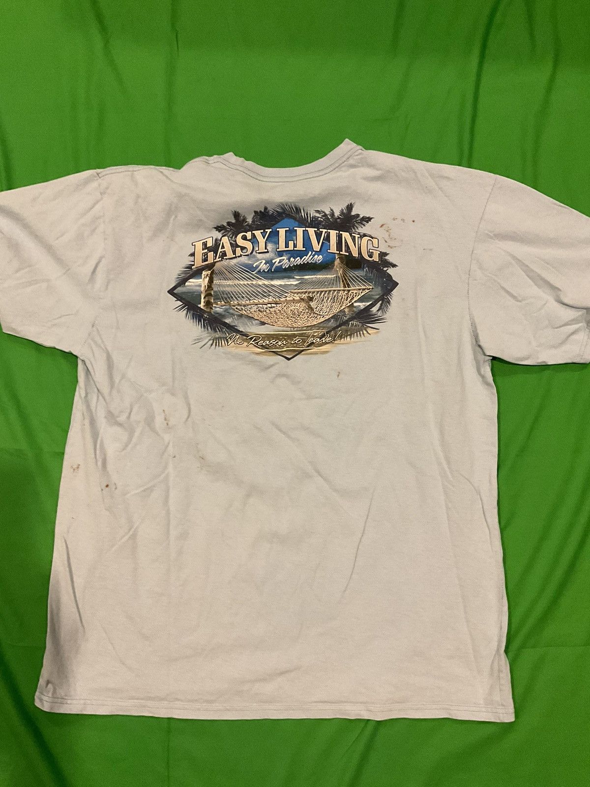 Vintage Vintage Beach Paradise T Shirt Size US XXL / EU 58 / 5 - 1 Thumbnail