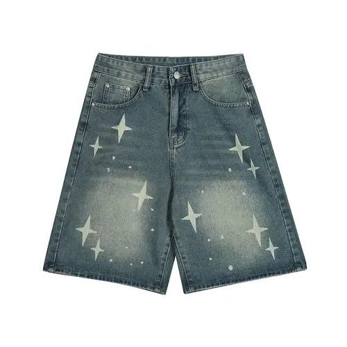 Japanese Brand × Jean Street Wash Distressed Men's Wide Leg Jeans Size US 32 / EU 48 - 1 Thumbnail