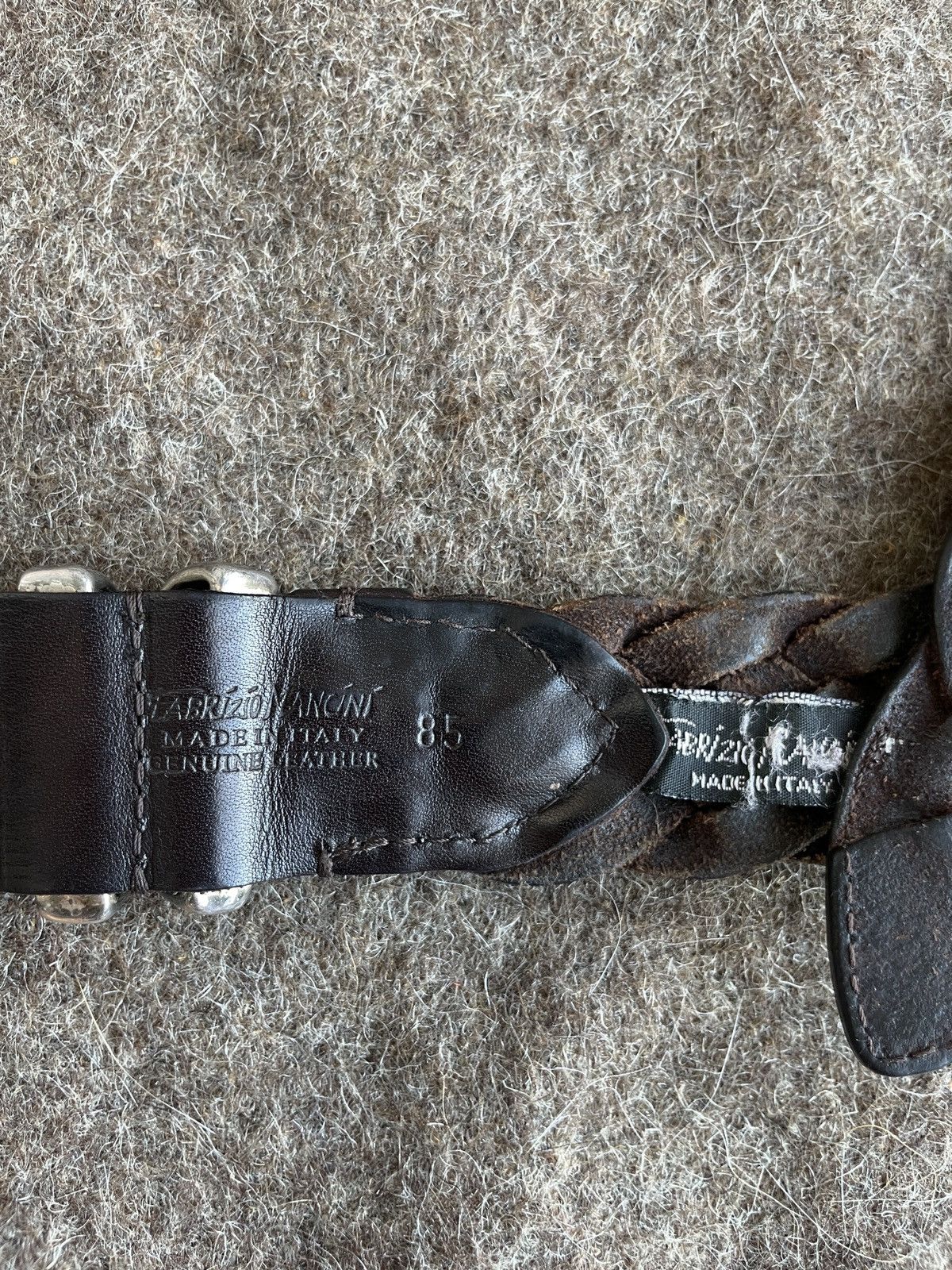 Other Fabrizio Manci Leather Belt Size ONE SIZE - 7 Thumbnail