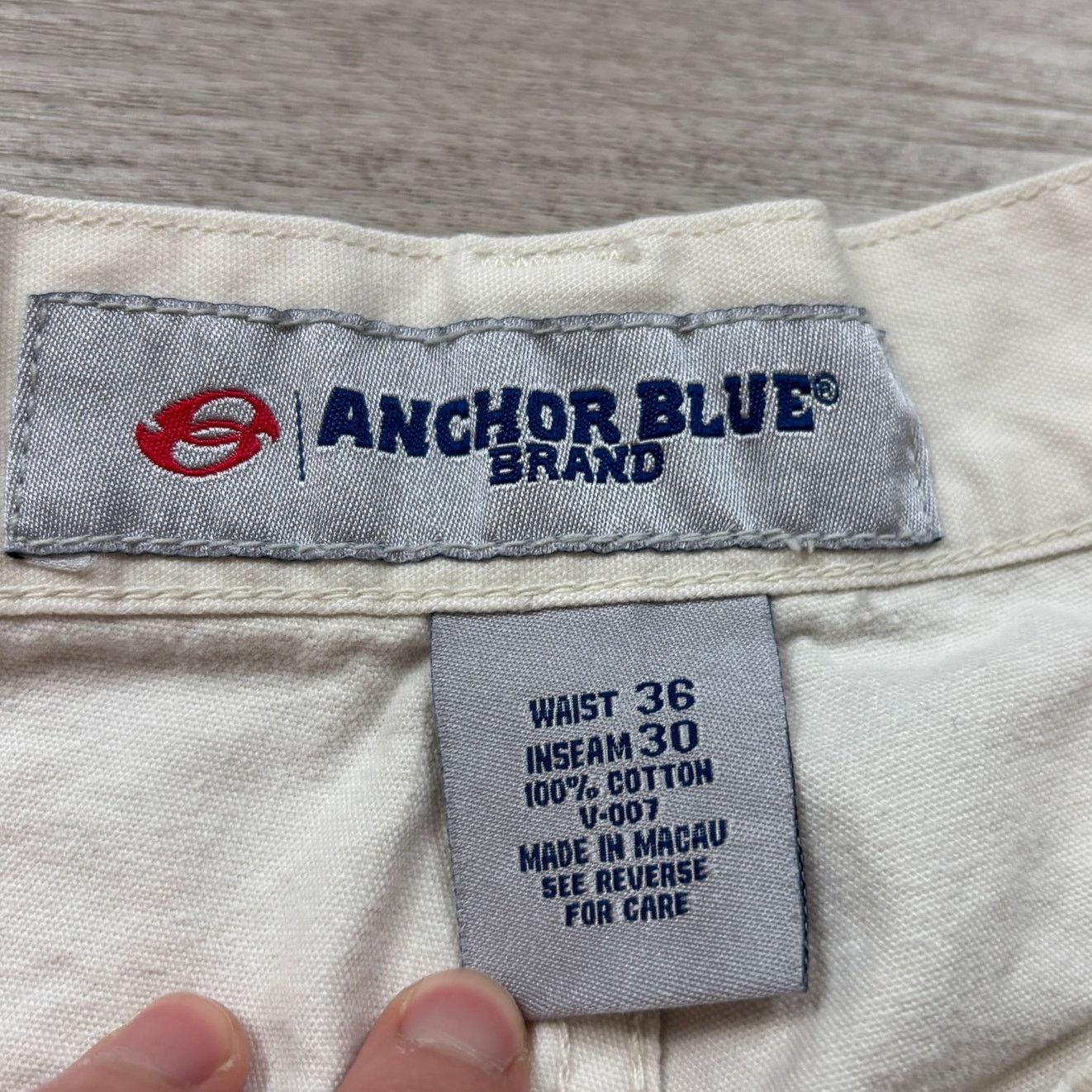 Anchor Blue × Vintage Vintage Anchor Blue Baggy Cargo Pants Men's 36x28 Y2K Skater Size US 36 / EU 52 - 4 Thumbnail