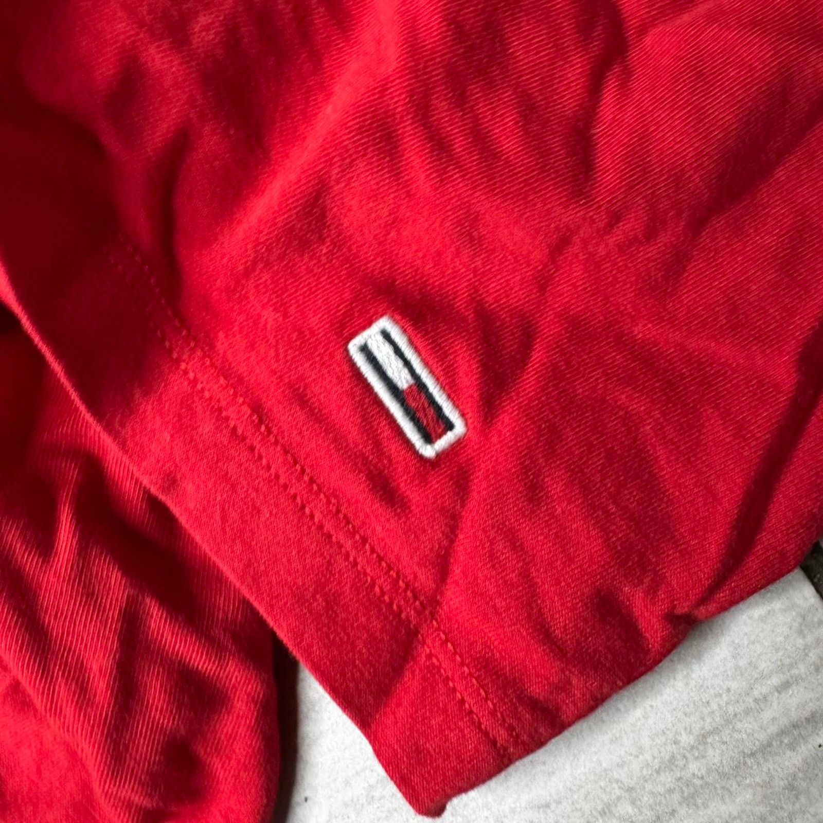 Tommy Jeans Red Tommy Jeans T-Shirt Men's Small Size US S / EU 44-46 / 1 - 2 Thumbnail