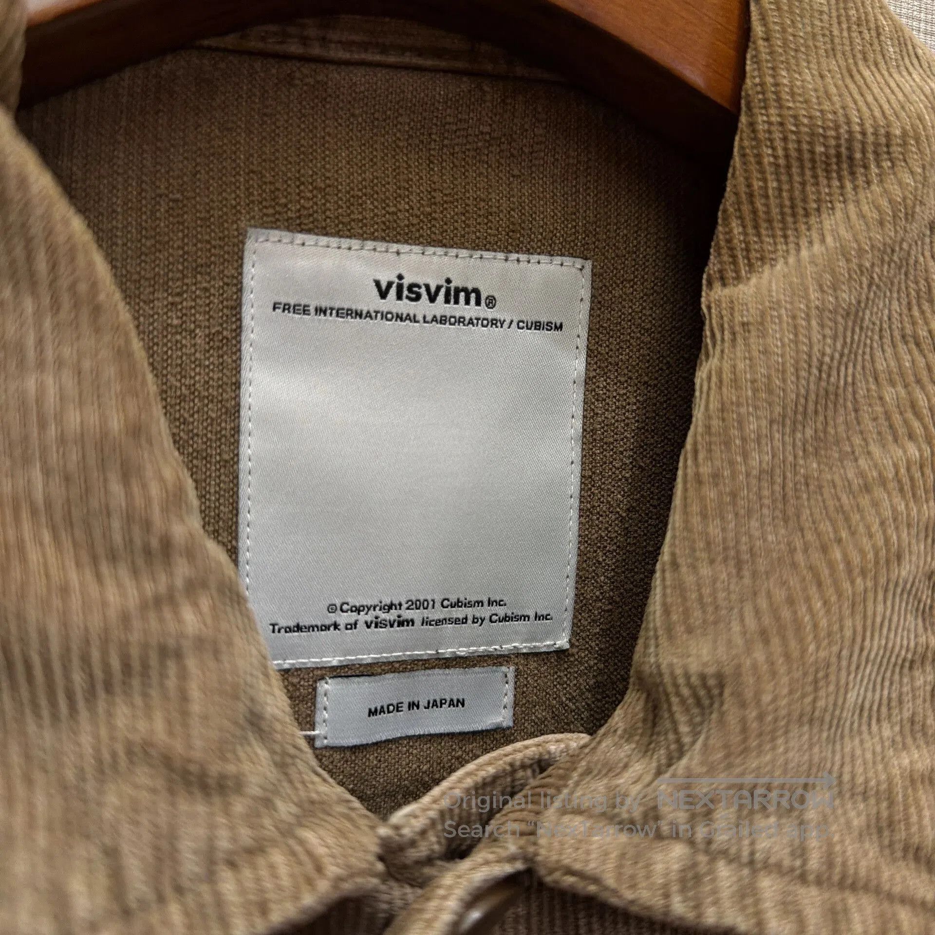 Visvim VISVIM Kilgore Corduroy Jacket. Size US M / EU 48-50 / 2 - 4 Thumbnail