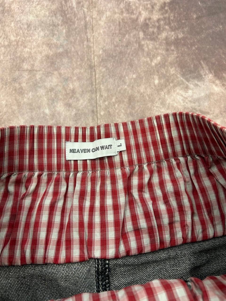 Other Heaven Can Wait “Percocet” Denim Shorts Size L Size US 32 / EU 48 - 5 Thumbnail