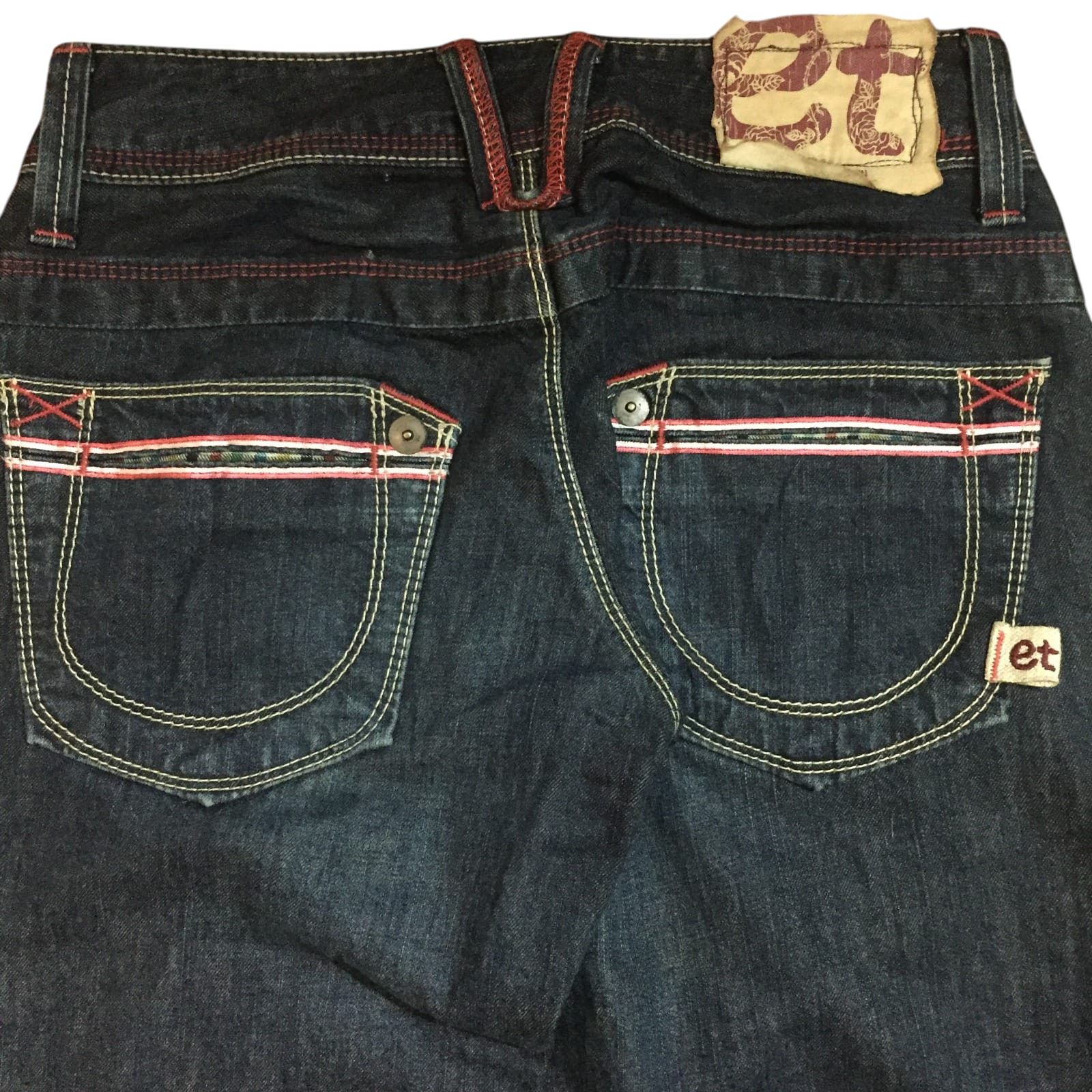 Japanese Brand Et LOT 210412 F Jeans Size US 30 / EU 46 - 3 Thumbnail