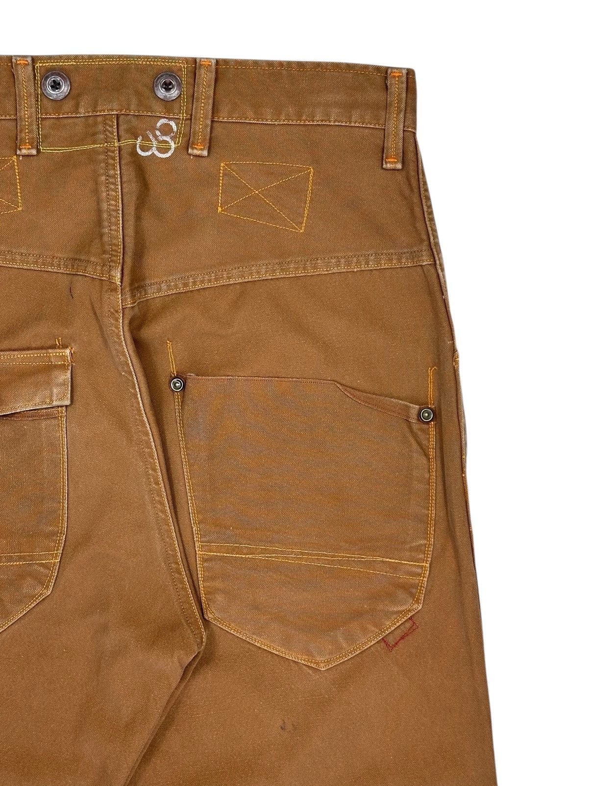 Johnbull 2000s JOHNBULL SELVEDGE CANVAS UTILITY PANTS Size US 29 - 8 Thumbnail