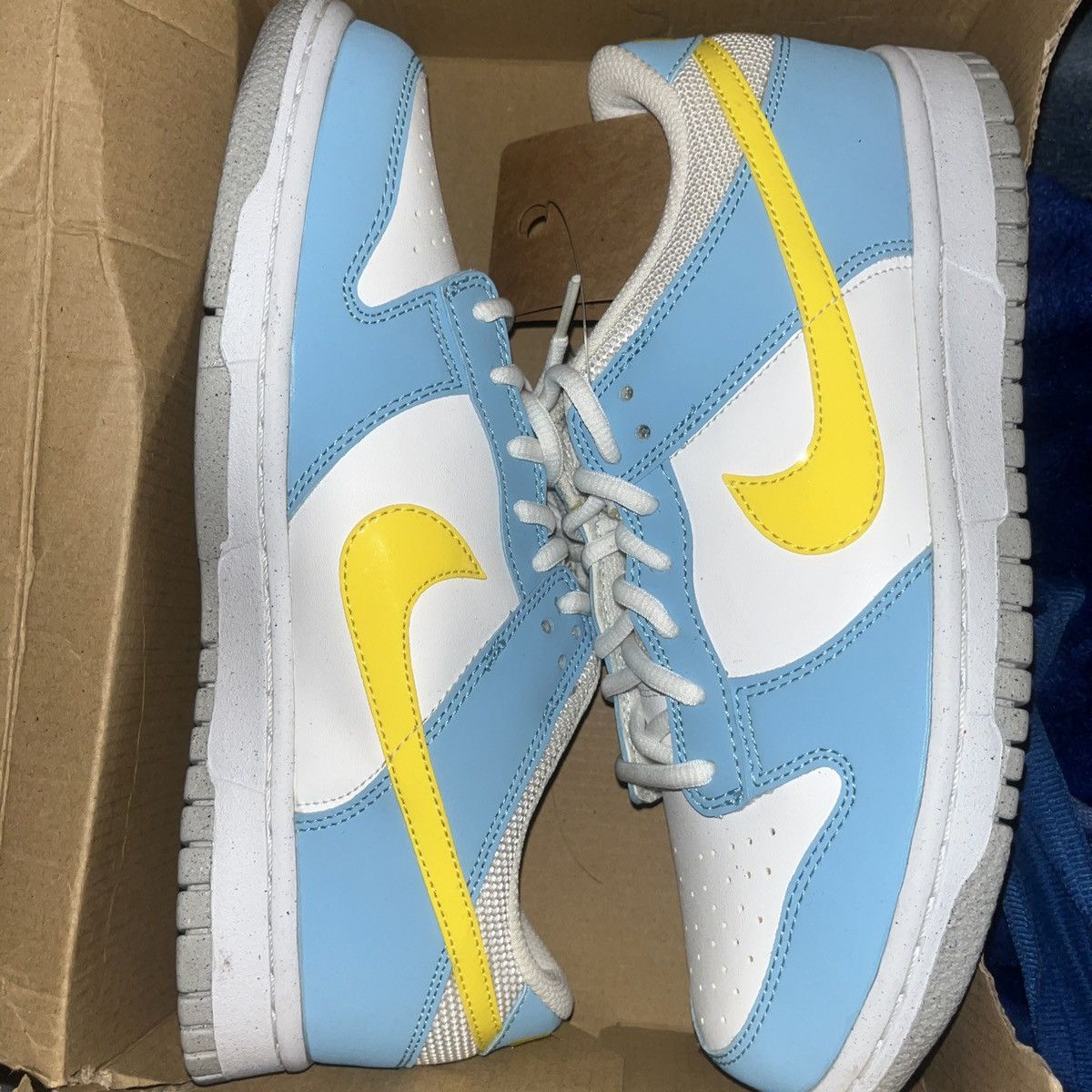 Nike Nike Dunk Low Homer Simpson GS Size US 7 / EU 40 - 1 Thumbnail