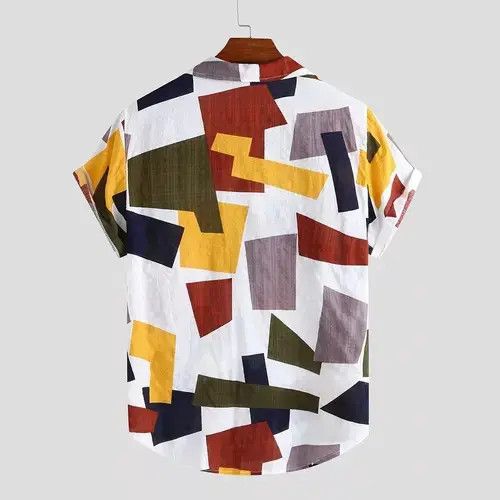 Other Shirt “Cubism” White Size US M / EU 48-50 / 2 - 2 Thumbnail