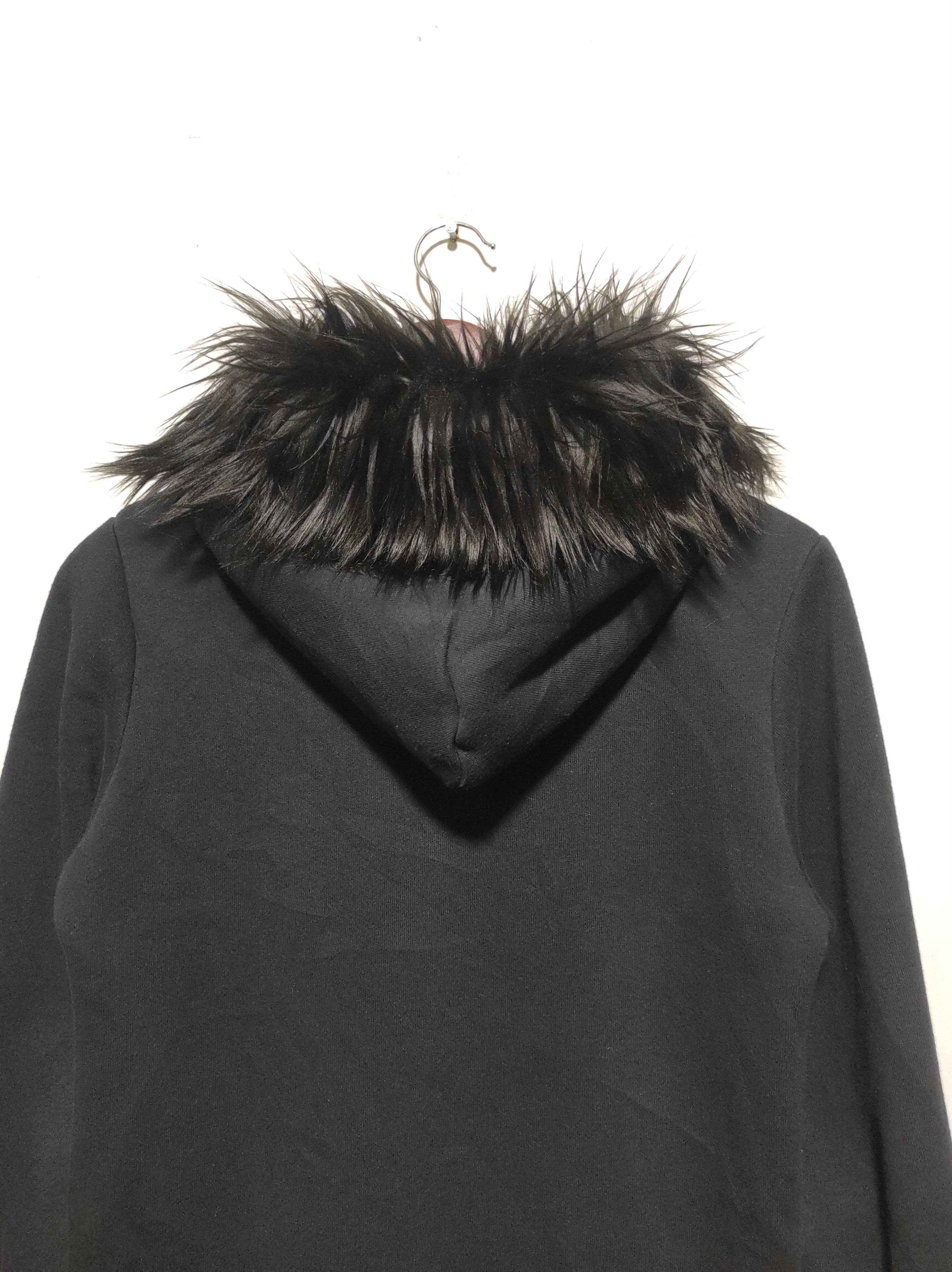 Hysteric Glamour Basic Scroll Sherpa Slim Zipper Fur Hoodie LGB style Size US S / EU 44-46 / 1 - 12 Thumbnail