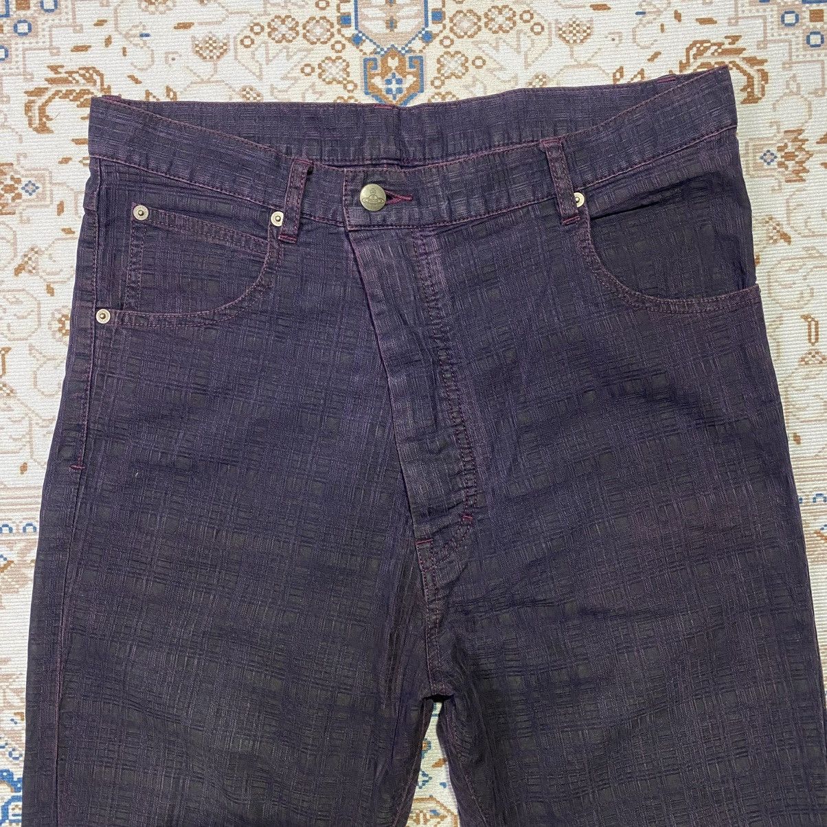 Vivienne Westwood VIVIENNE WESTWOOD ASSYMETRIC BUTTONFLY PANTS Size US 33 - 3 Thumbnail