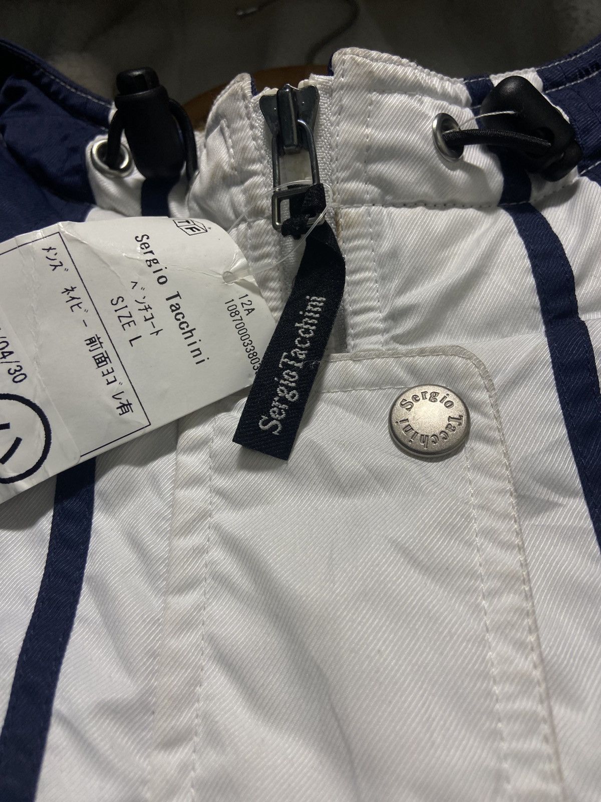Sergio Tacchini Sergio Tacchini Zipper Hoodie Jacket Size US XL / EU 56 / 4 - 10 Thumbnail