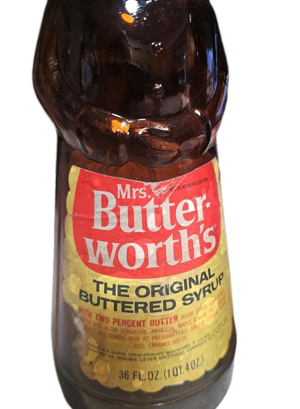 Other Mrs Butterworth's Syrup 36oz with Metal Cap & Label Size ONE SIZE - 2 Thumbnail