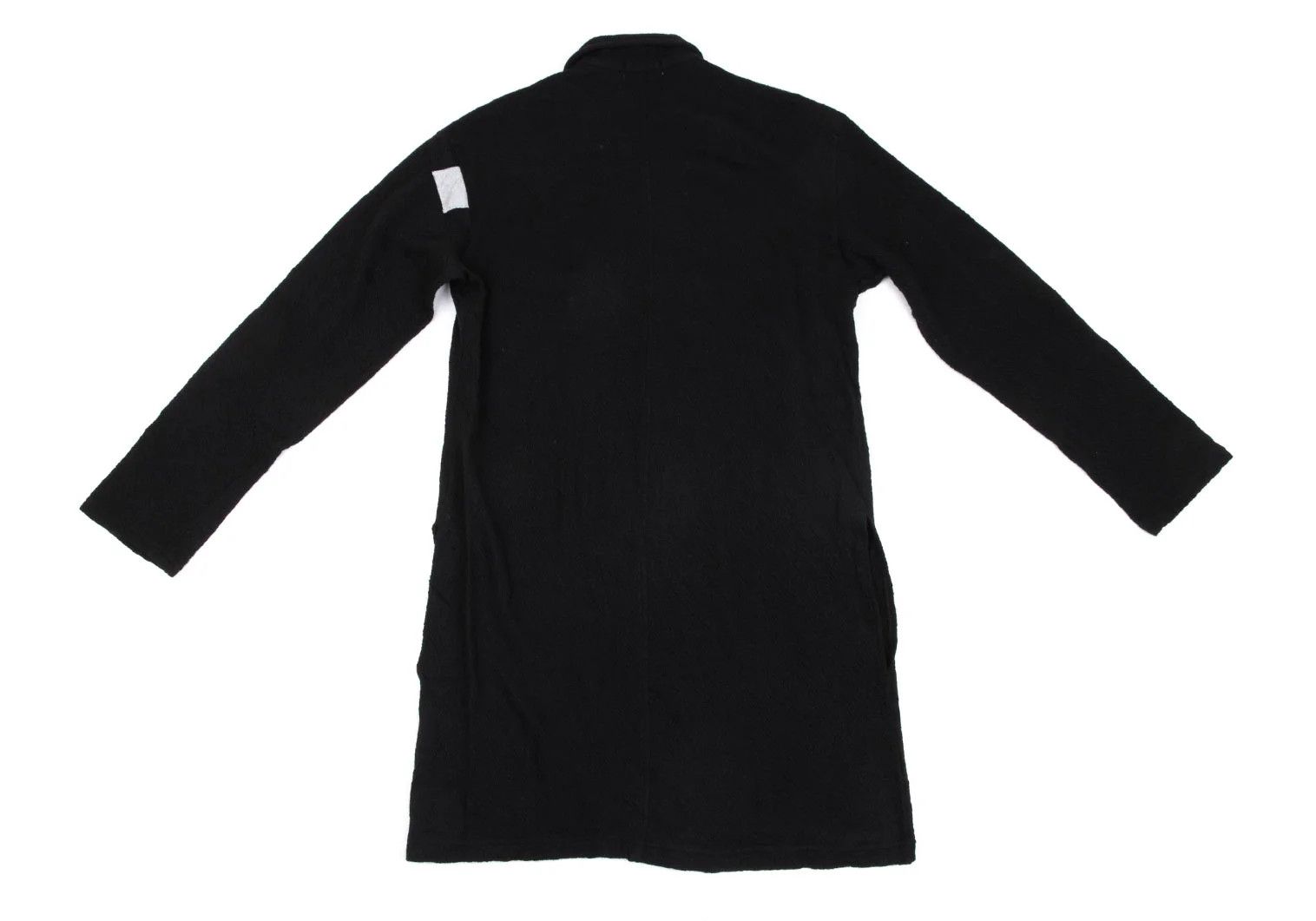 Yohji Yamamoto Yohji Yamamoto Wool Dyed Knit Shirt Black Size US M / EU 48-50 / 2 - 11 Thumbnail