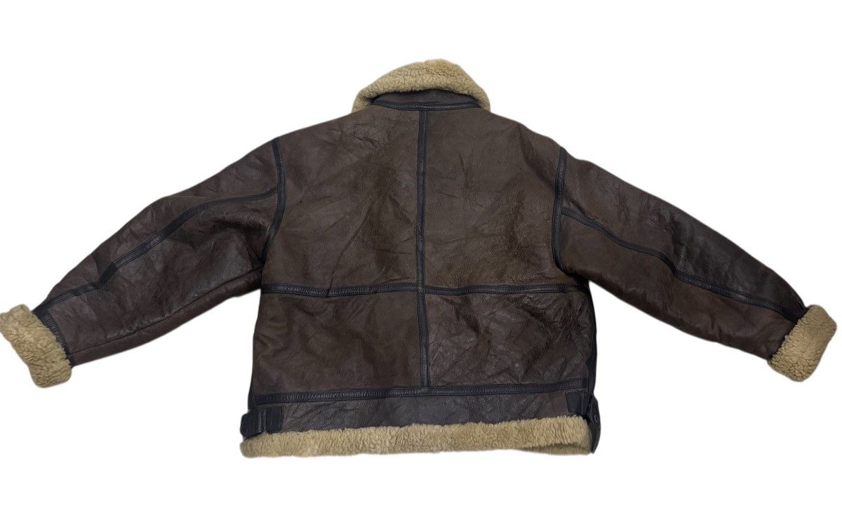Genuine Leather Vintage Pottar B3 Sheep Skin Air Force Army Military Size US L / EU 52-54 / 3 - 4 Thumbnail
