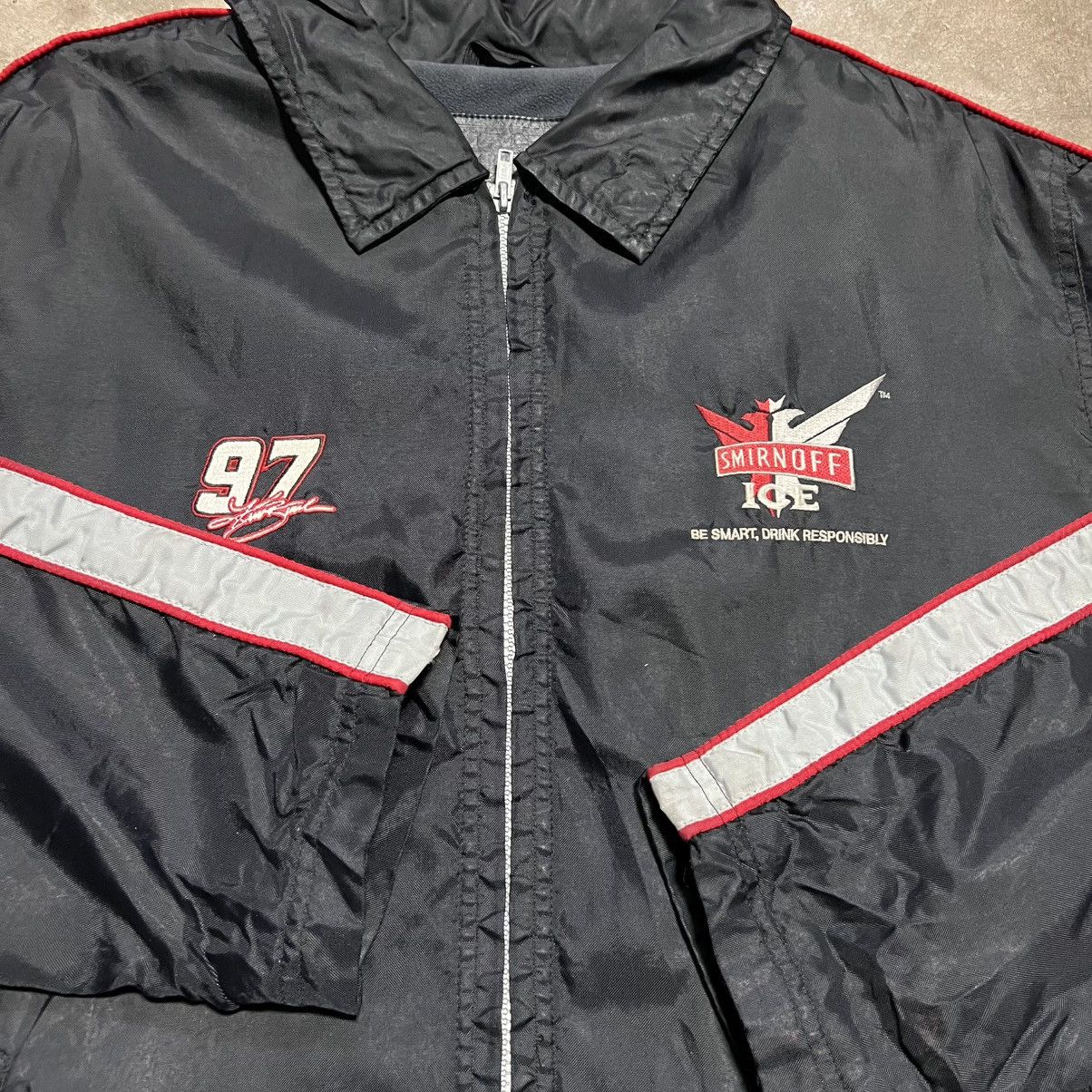 NASCAR Vintage Smirnoff Ice NASCAR Jacket Kurt Busch Zip Up Racing Size US XL / EU 56 / 4 - 6 Thumbnail