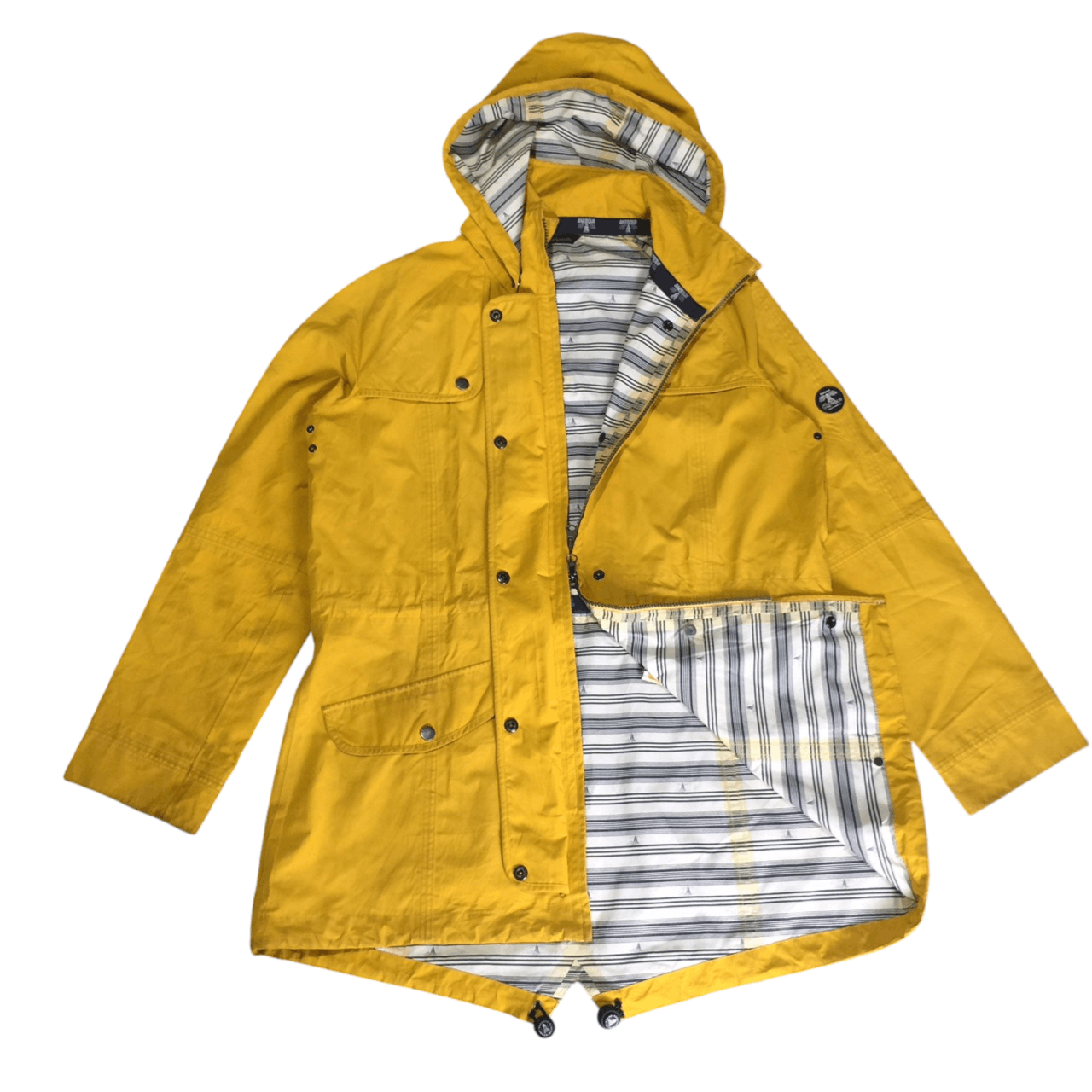 Barbour trevose jacket yellow best sale