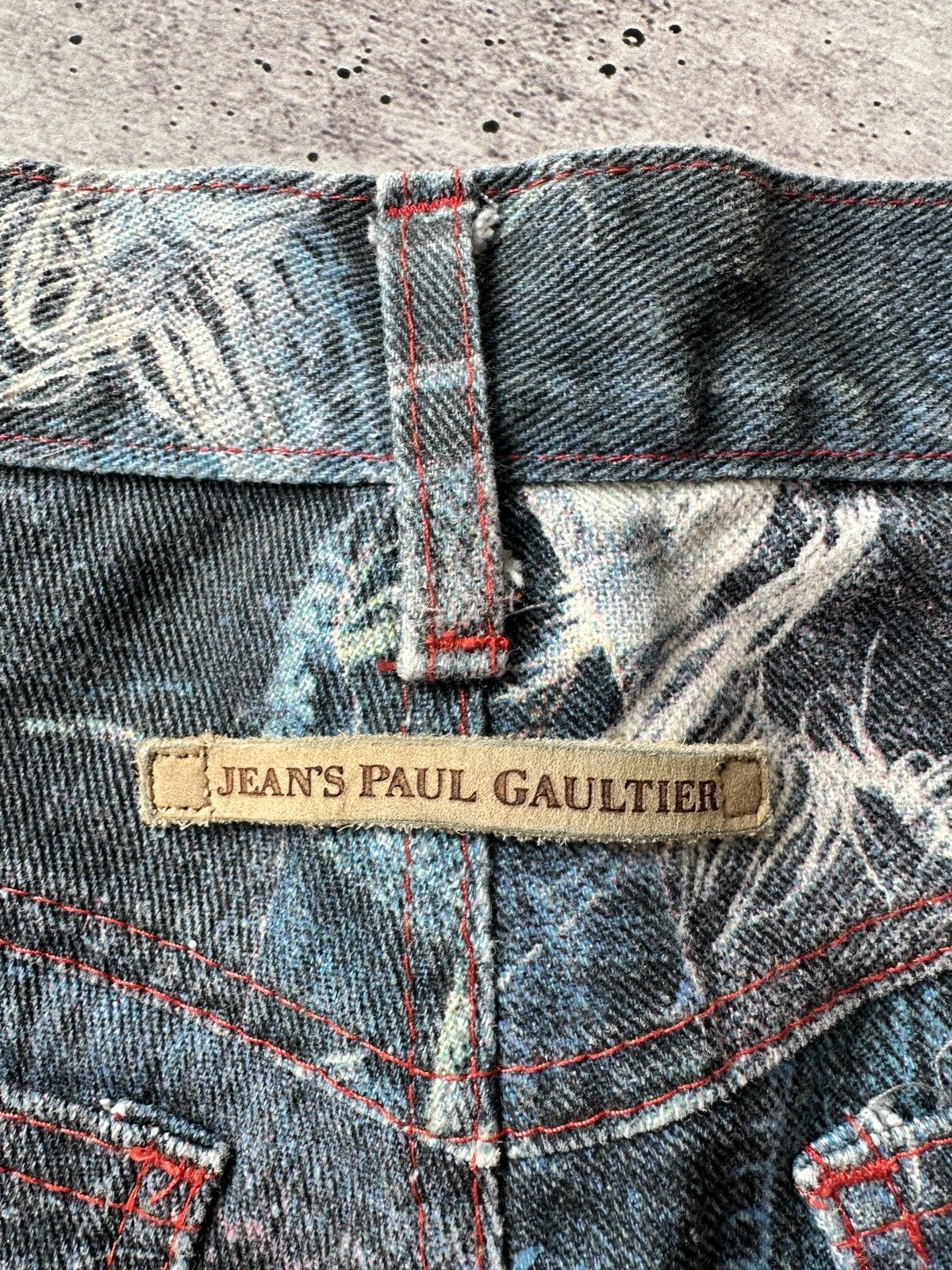 Japanese Brand × Jean Paul Gaultier Jean Paul Gaultier Insane Denim Jeans Pants Size 27" / US 4 / IT 40 - 15 Thumbnail