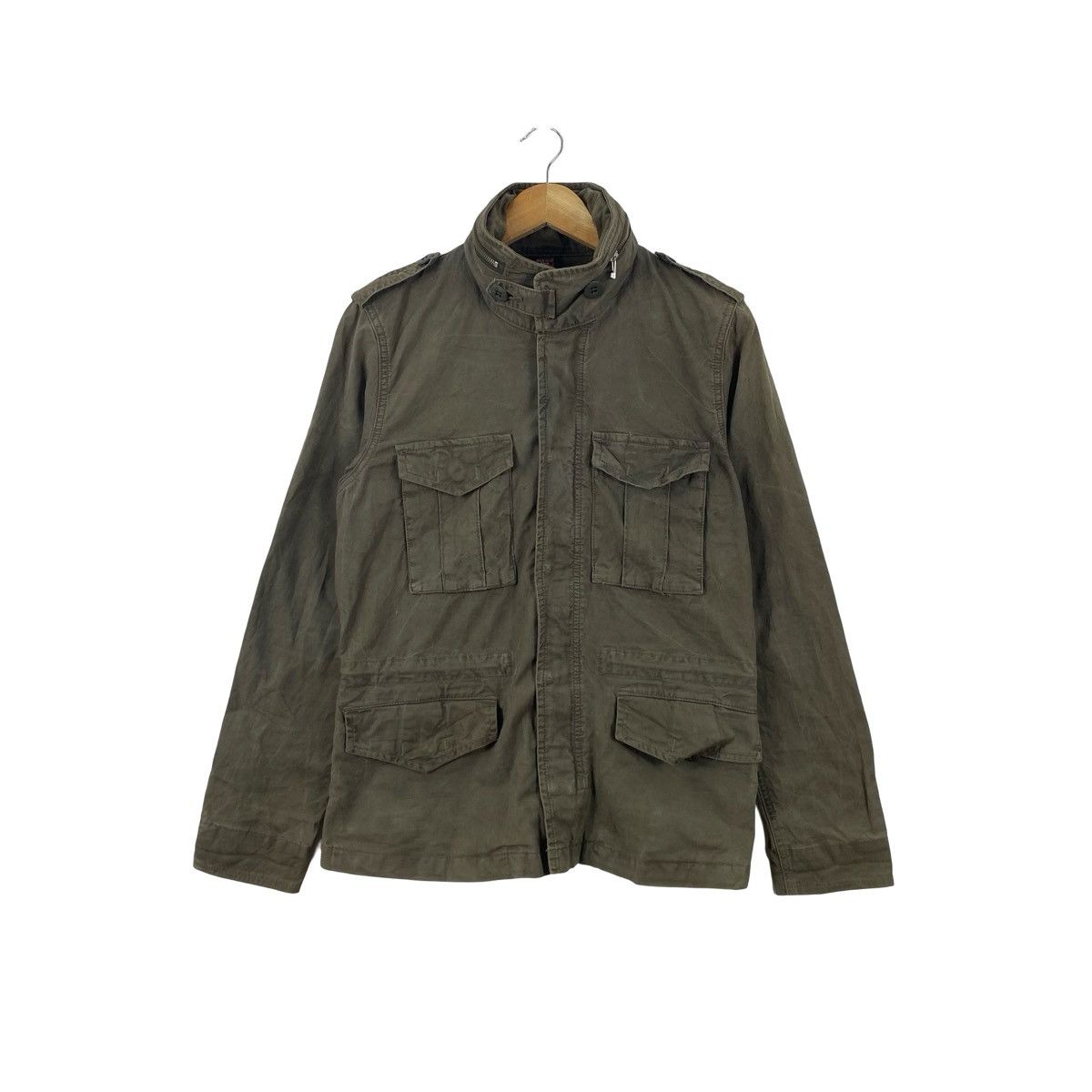 Barker BARKER WORK CLOTHING Dept Original Military Field Jacket Size US M / EU 48-50 / 2 - 1 Thumbnail