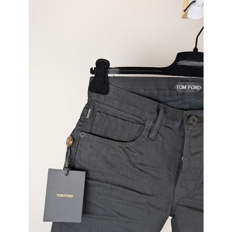 Tom Ford o1rshd1 Slim-Fit Denim Jeans in Black Size US 31 - 6 Thumbnail