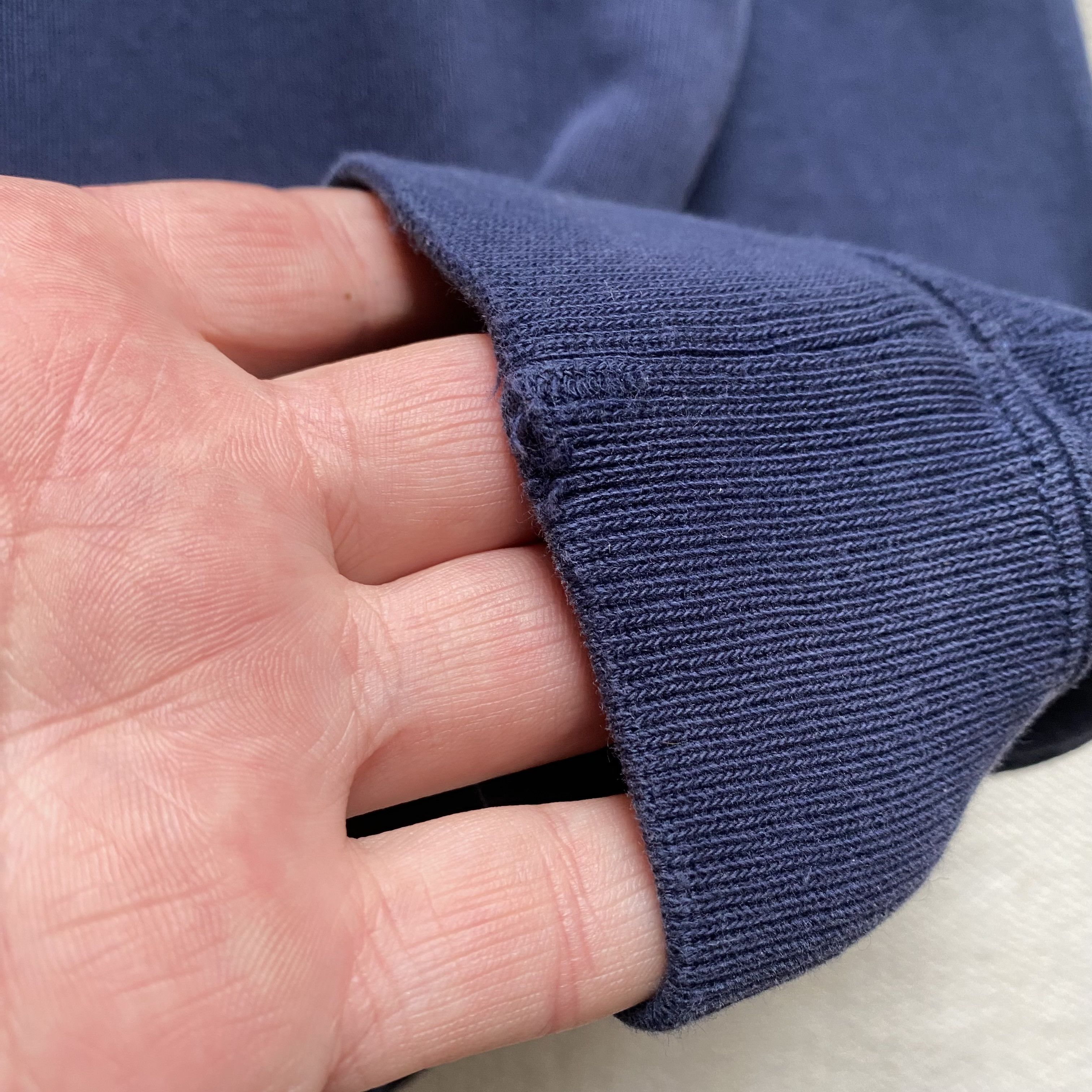 Polo Ralph Lauren Distressed Vintage Polo Ralph Lauren Sweater ¼ zip Faded Size US M / EU 48-50 / 2 - 10 Thumbnail