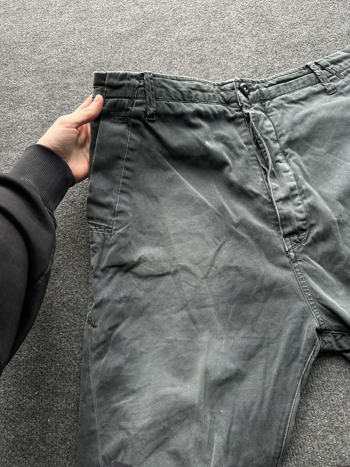 G-Star 🚨PUNK G STAR OPIUM RAW GRAY MENS JEANS Y2k BIKER Size US 34 / EU 50 - 8 Thumbnail