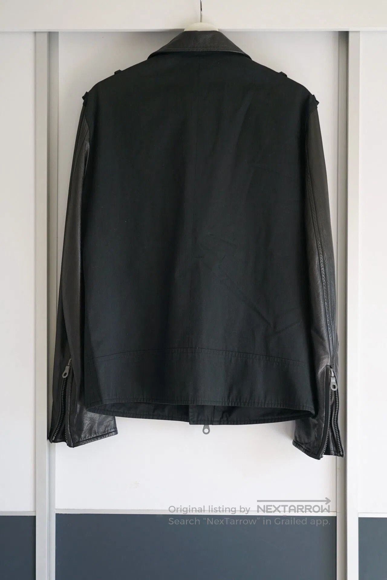 Yohji Yamamoto yohji yamamoto leather zip short jacket. Size US M / EU 48-50 / 2 - 2 Thumbnail