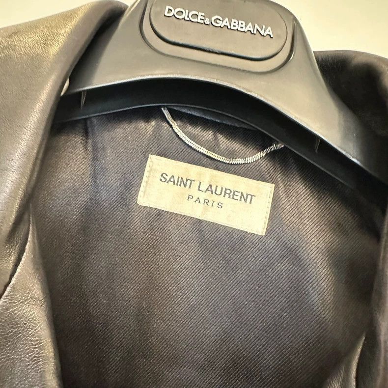 Saint Laurent Paris Saint Laurent Paris Motorcycle leather jacket-2506 Size US M / EU 48-50 / 2 - 4 Thumbnail