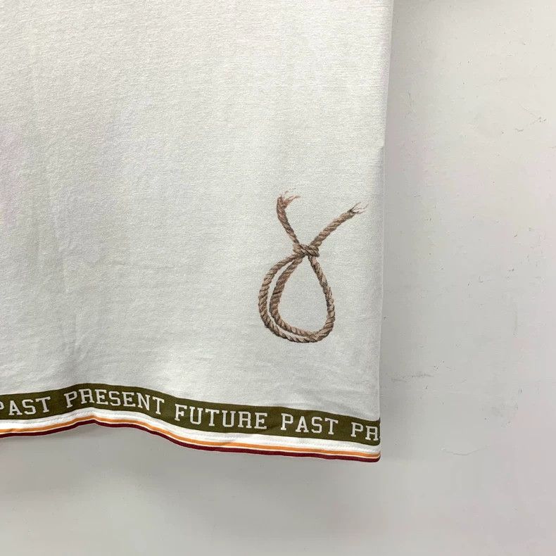 Loewe LOEWE White logo letter kerosene lamp printed cotton round Size M / US 6-8 / IT 42-44 - 4 Thumbnail