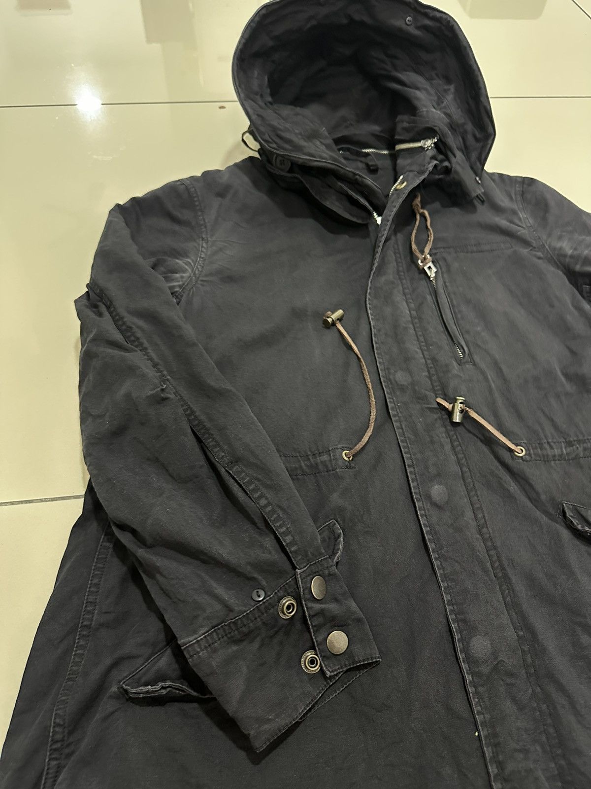 Le Grande Bleu (L.G.B.) Japanesse Brand G.O.A Bono Jacket Fishtail Parka Parachute Size US M / EU 48-50 / 2 - 5 Thumbnail