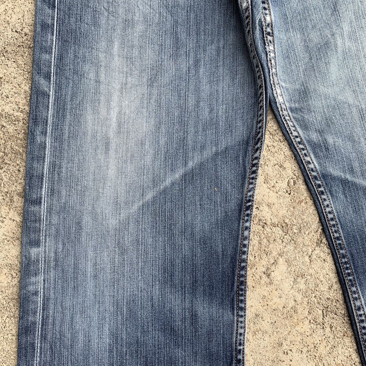 Levi's Levis 503 Straight Washed Distressed Y2K Denim Jeans W31 Size US 31 - 8 Thumbnail