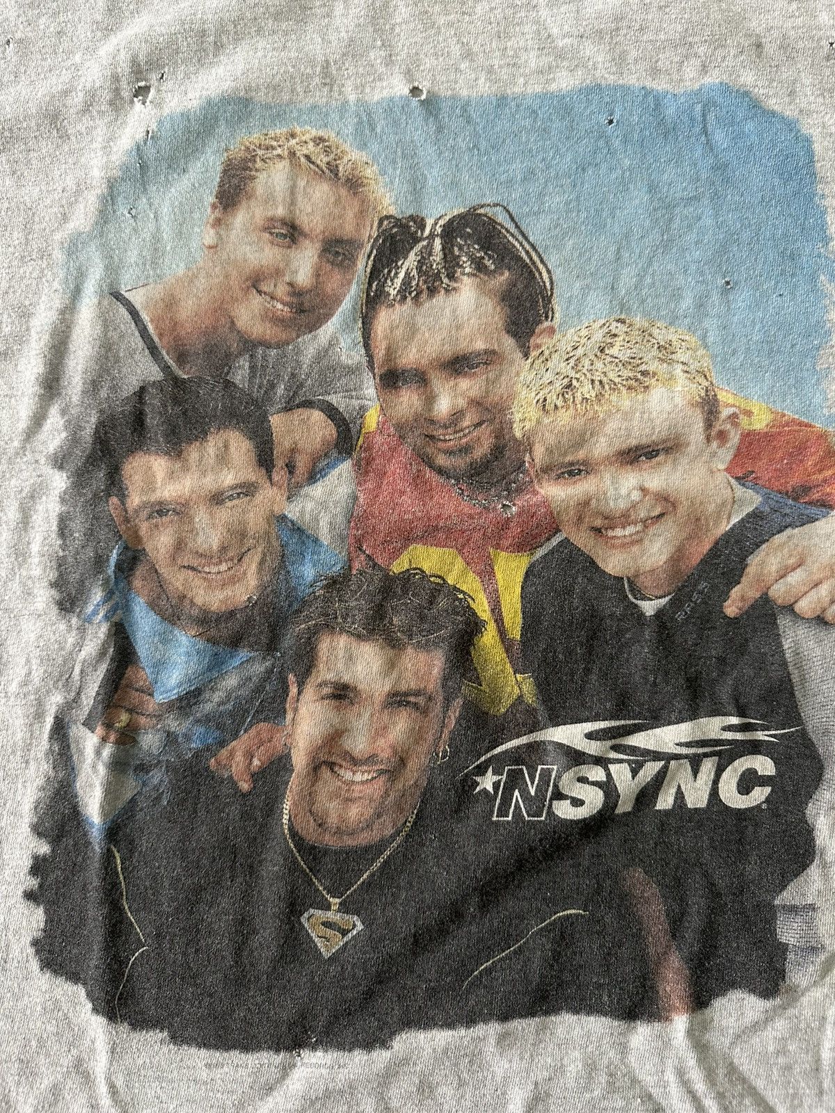 Band Tees × Vintage Vintage *NSYNC T Shirt Grey L Size US L / EU 52-54 / 3 - 2 Thumbnail
