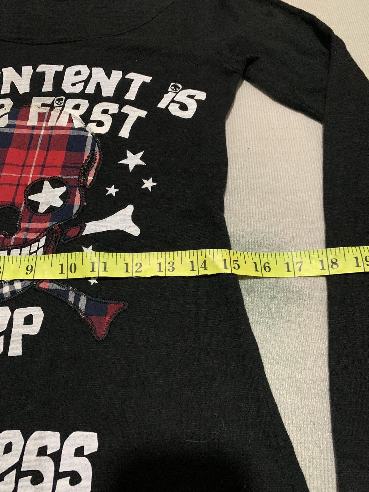 Japanese Brand Japanese Brand Skull Logo Sleeve Shirt design rare Size M / US 6-8 / IT 42-44 - 12 Thumbnail